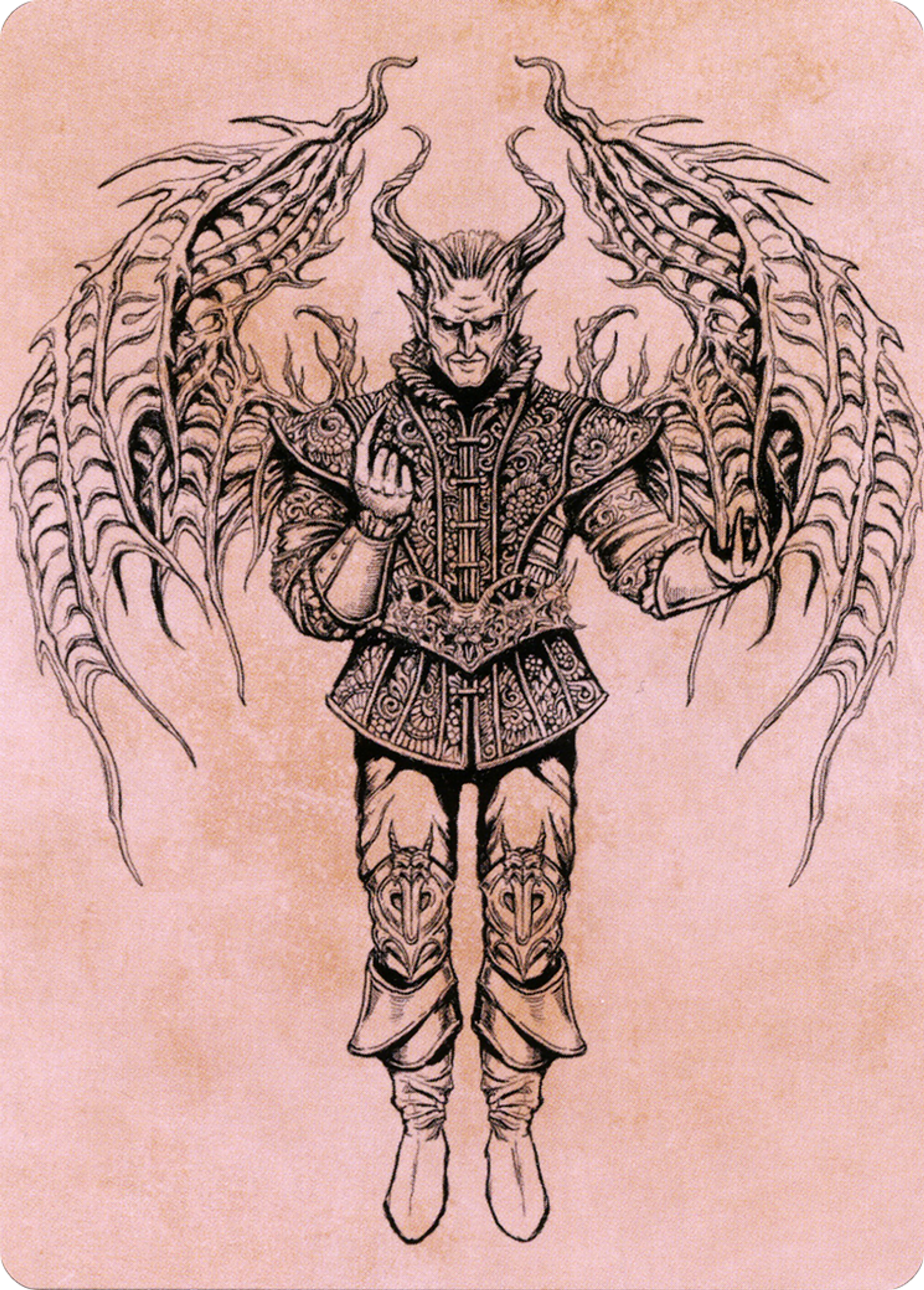 Raphael, Fiendish Savior — Battle for Baldur's Gate Art Series — Magic: The Gathering