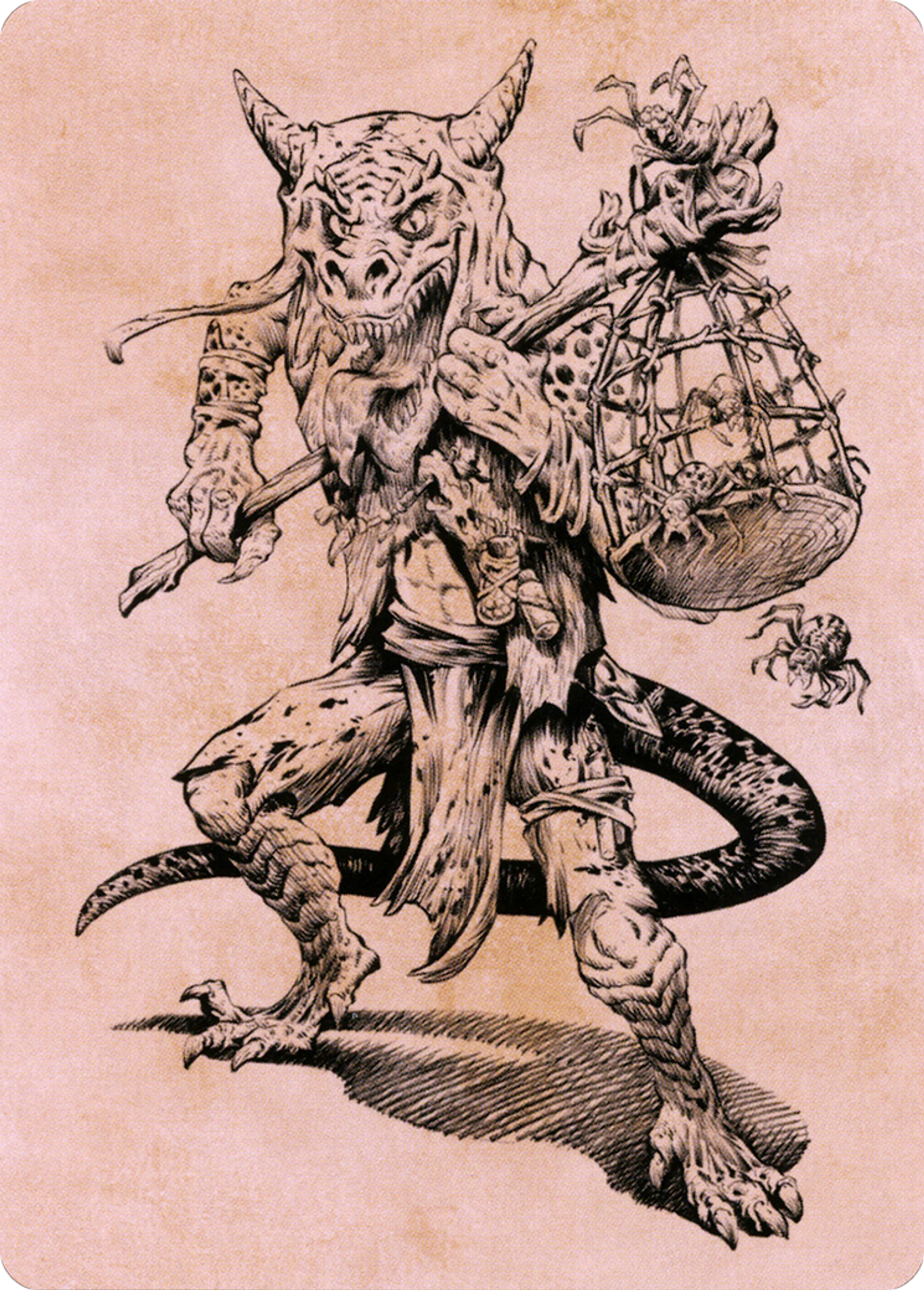 Taunting Kobold — Battle for Baldur's Gate Art Series — Magic: The Gathering
