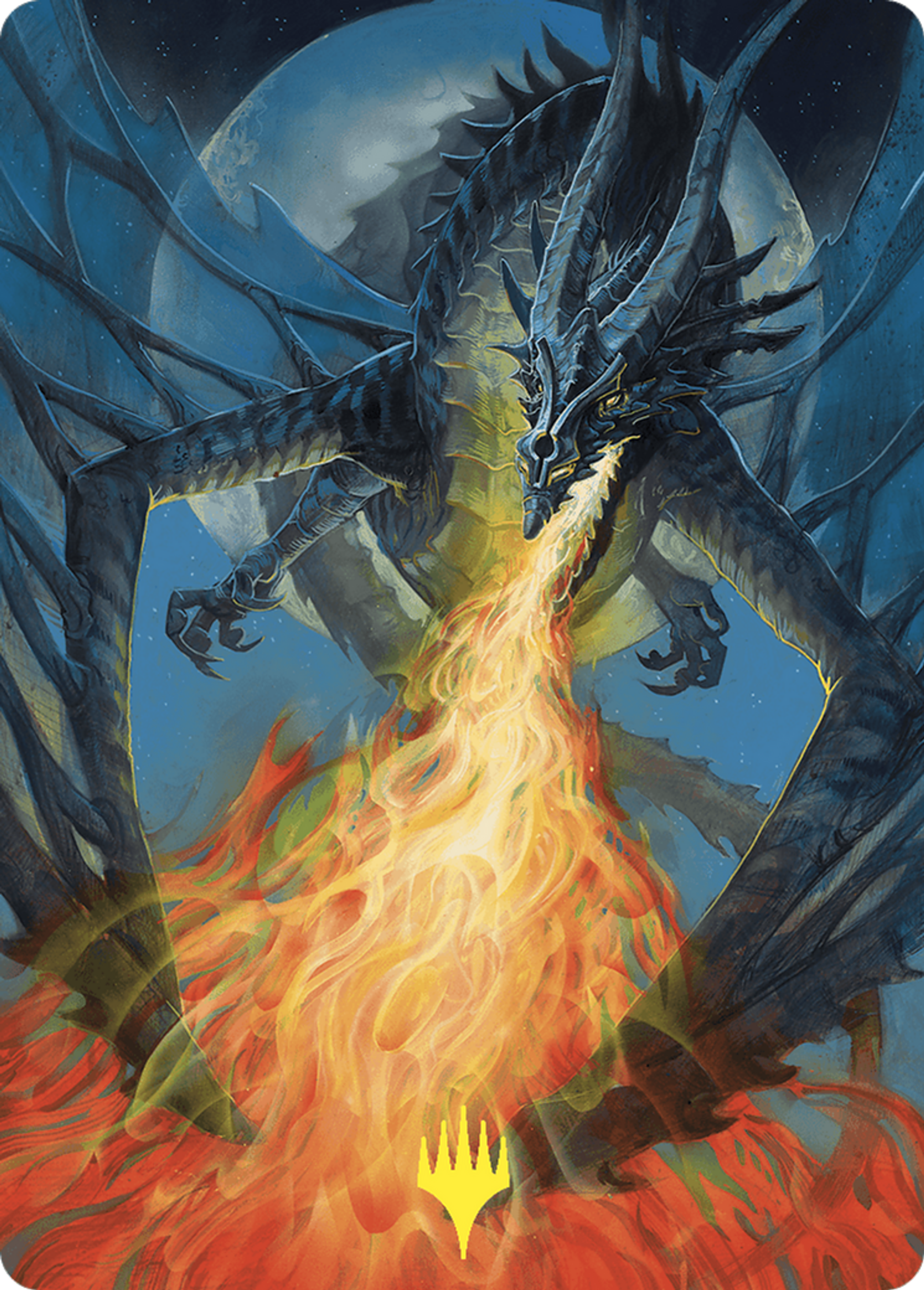 Balefire Dragon — Commander Masters Art Series — Magic: The Gathering