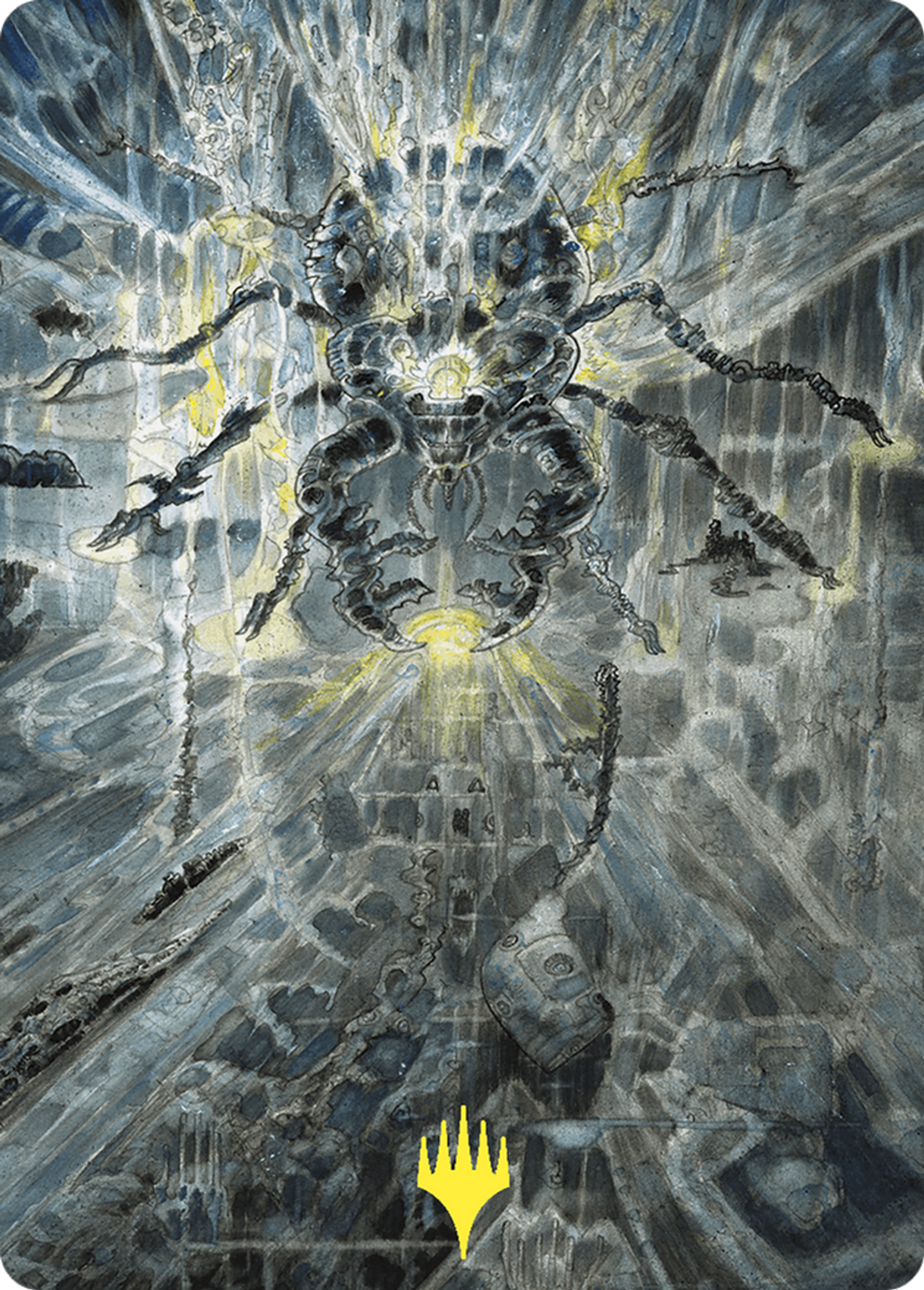 Darksteel Mutation — Commander Masters Art Series — Magic: The Gathering
