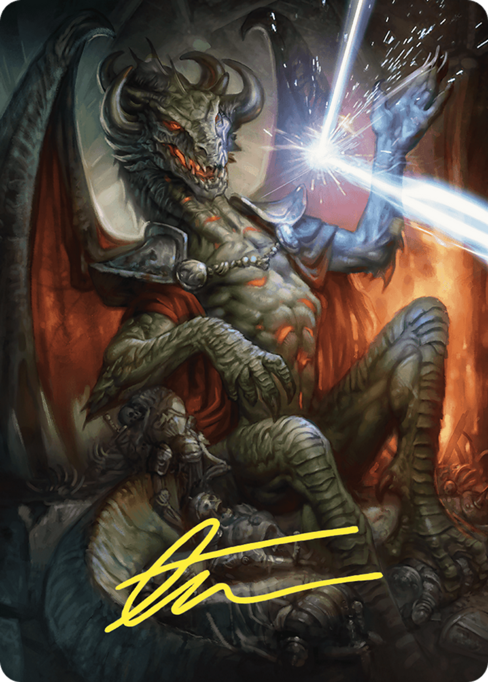 Deflecting Swat — Commander Masters Art Series — Magic: The Gathering