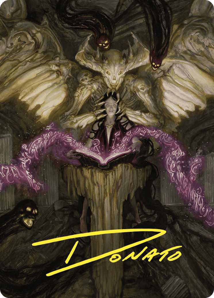Demonic Tutor — Commander Masters Art Series — Magic: The Gathering