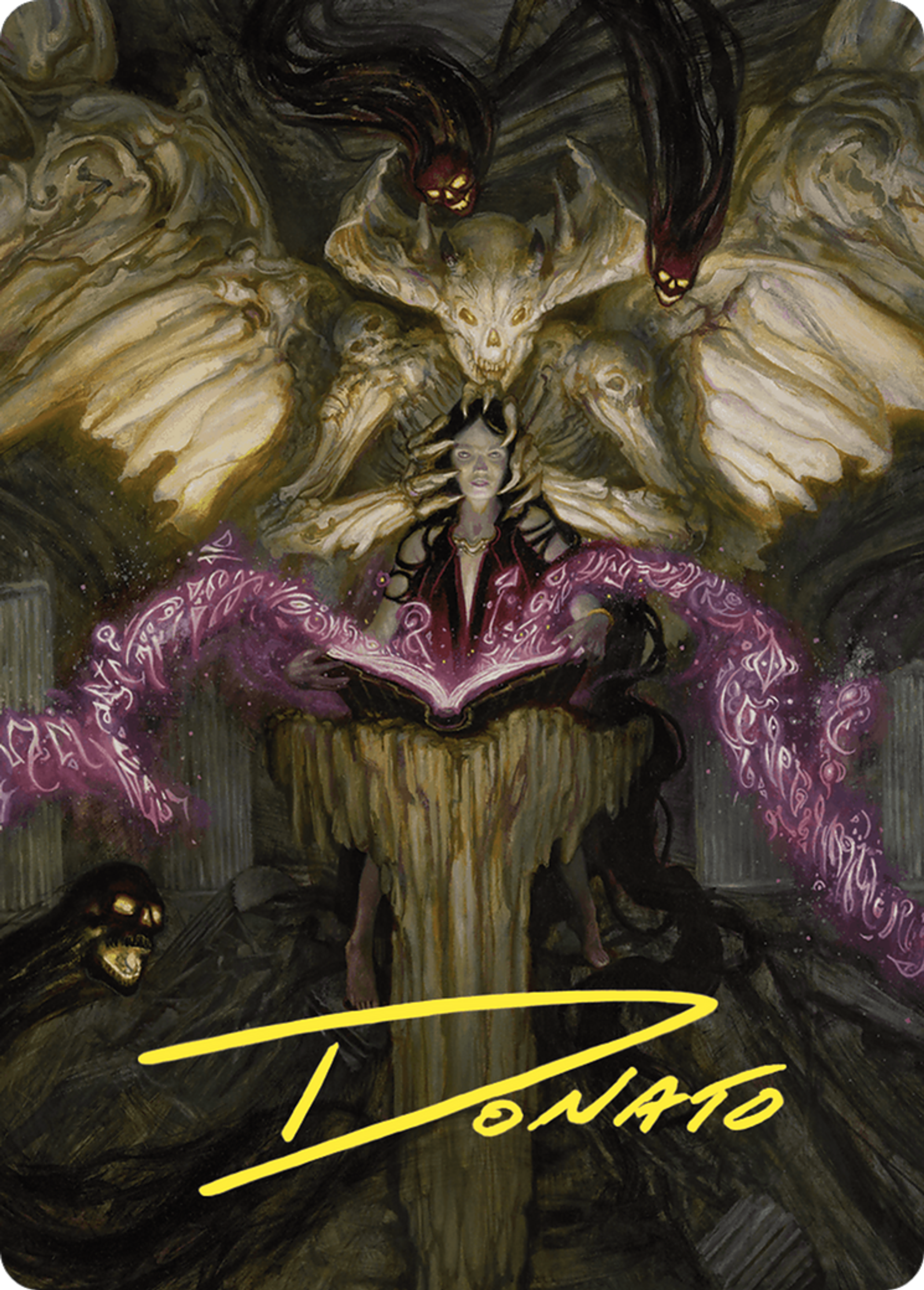 Demonic Tutor — Commander Masters Art Series — Magic: The Gathering
