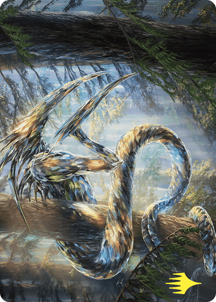 Gemhide Sliver — Commander Masters Art Series — Magic: The Gathering