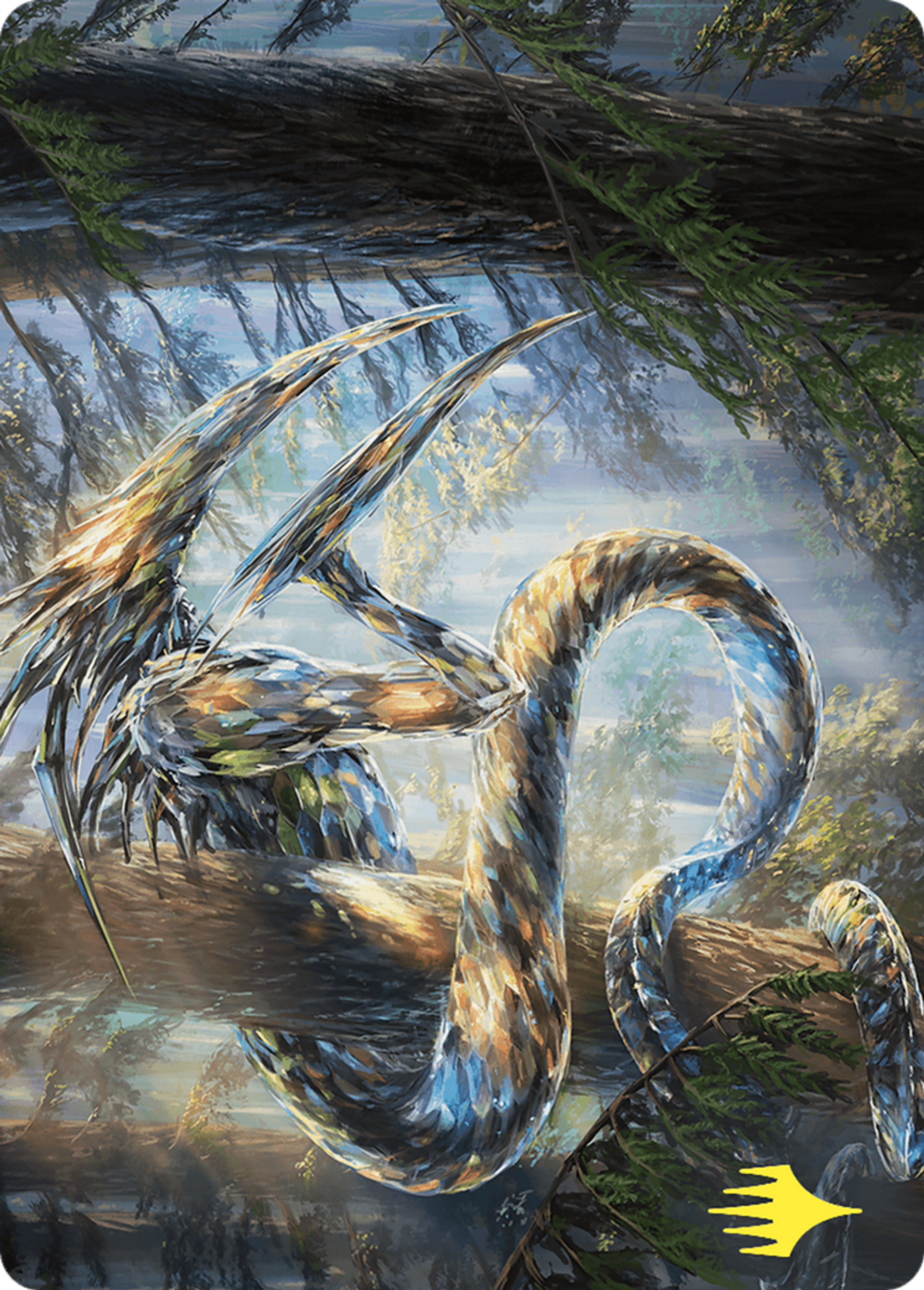 Gemhide Sliver — Commander Masters Art Series — Magic: The Gathering
