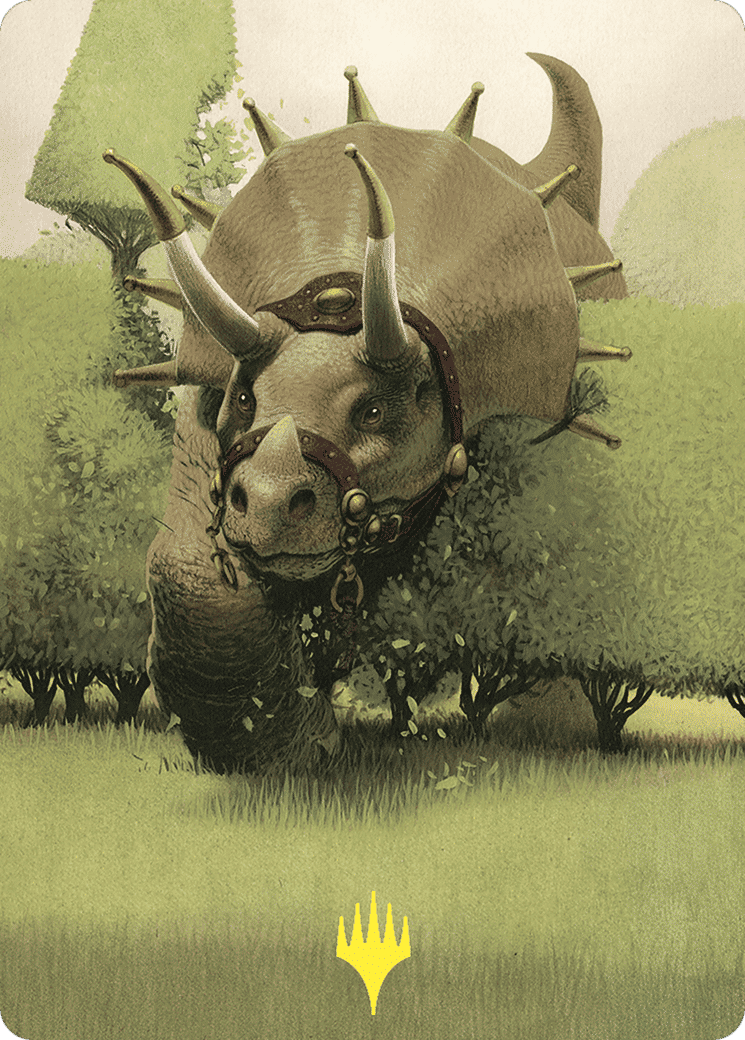 Regal Behemoth — Commander Masters Art Series — Magic: The Gathering
