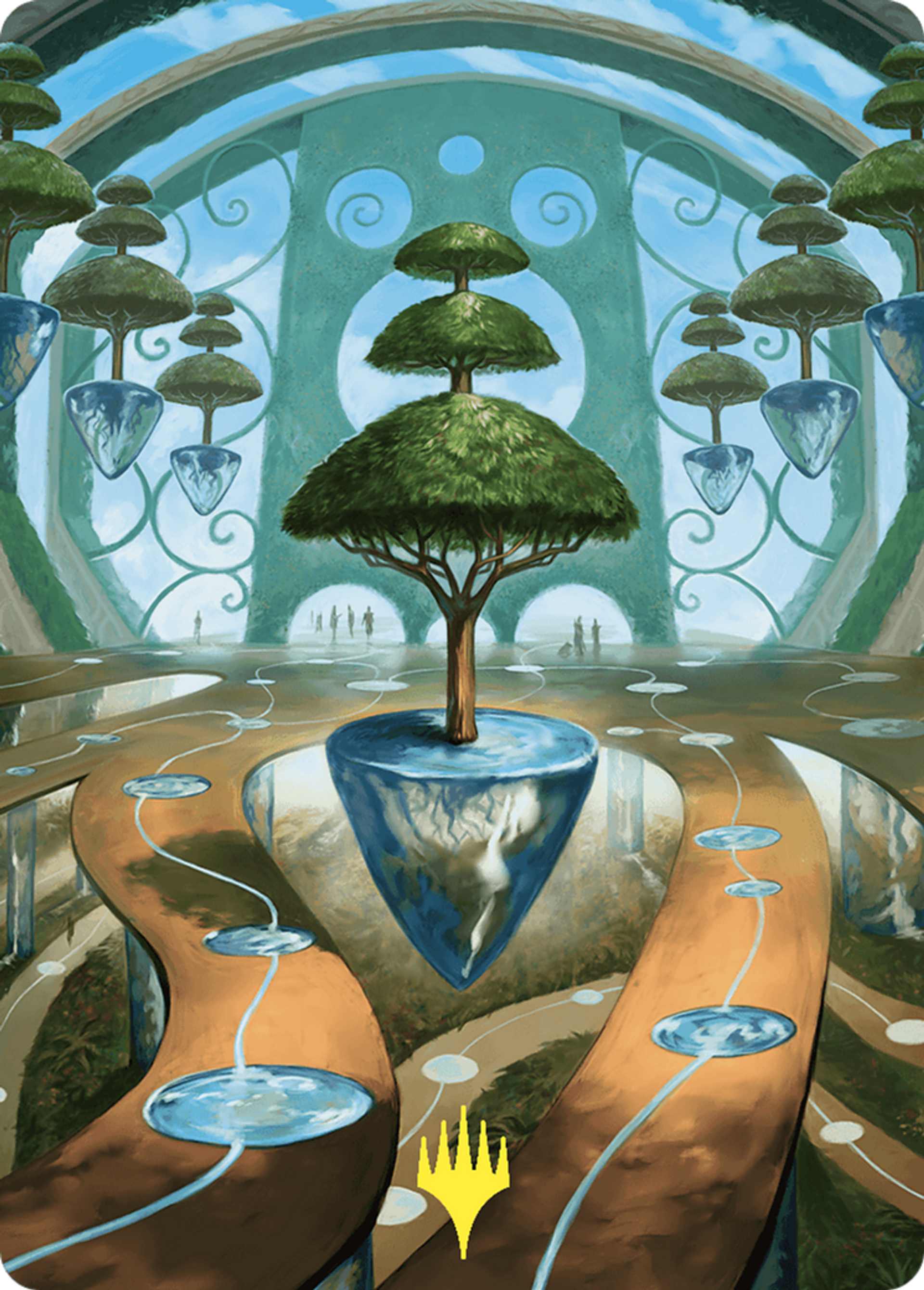 Rejuvenating Springs — Commander Masters Art Series — Magic: The Gathering