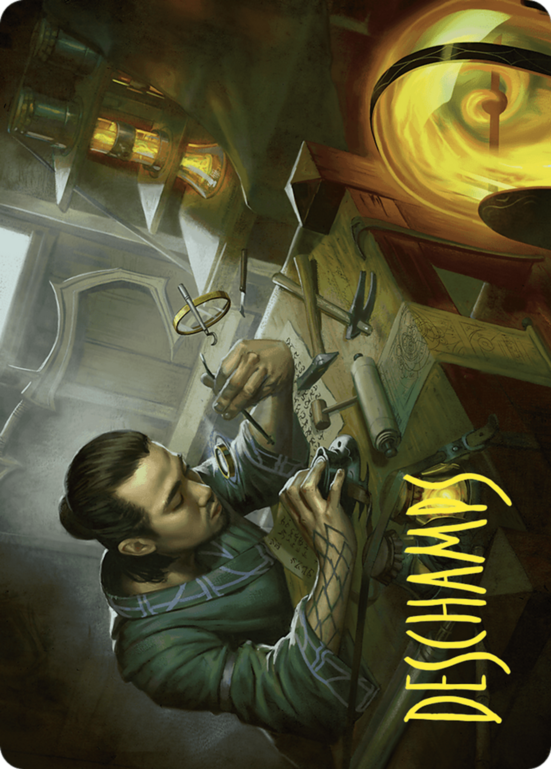Renowned Weaponsmith — Commander Masters Art Series — Magic: The Gathering
