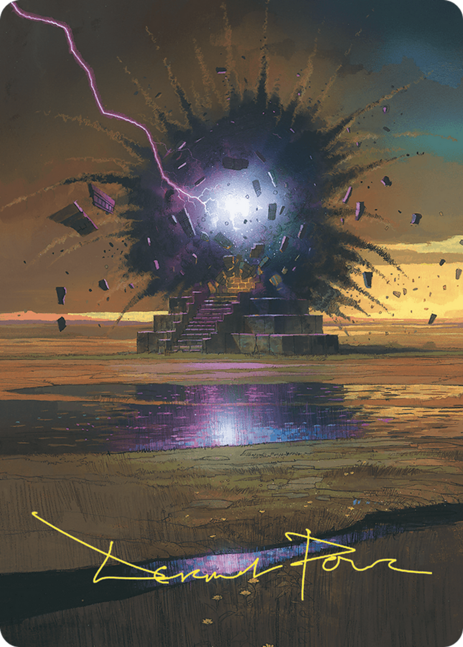 Return to Dust — Commander Masters Art Series — Magic: The Gathering