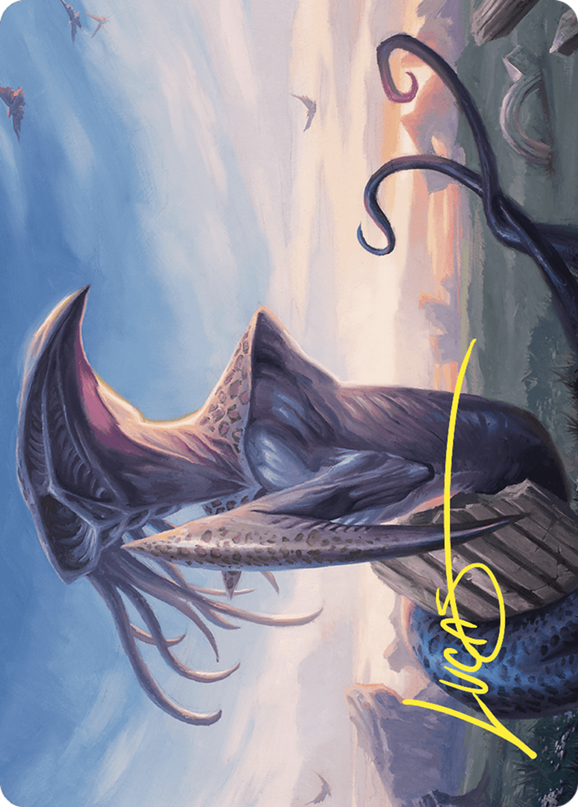 Sentinel Sliver — Commander Masters Art Series — Magic: The Gathering