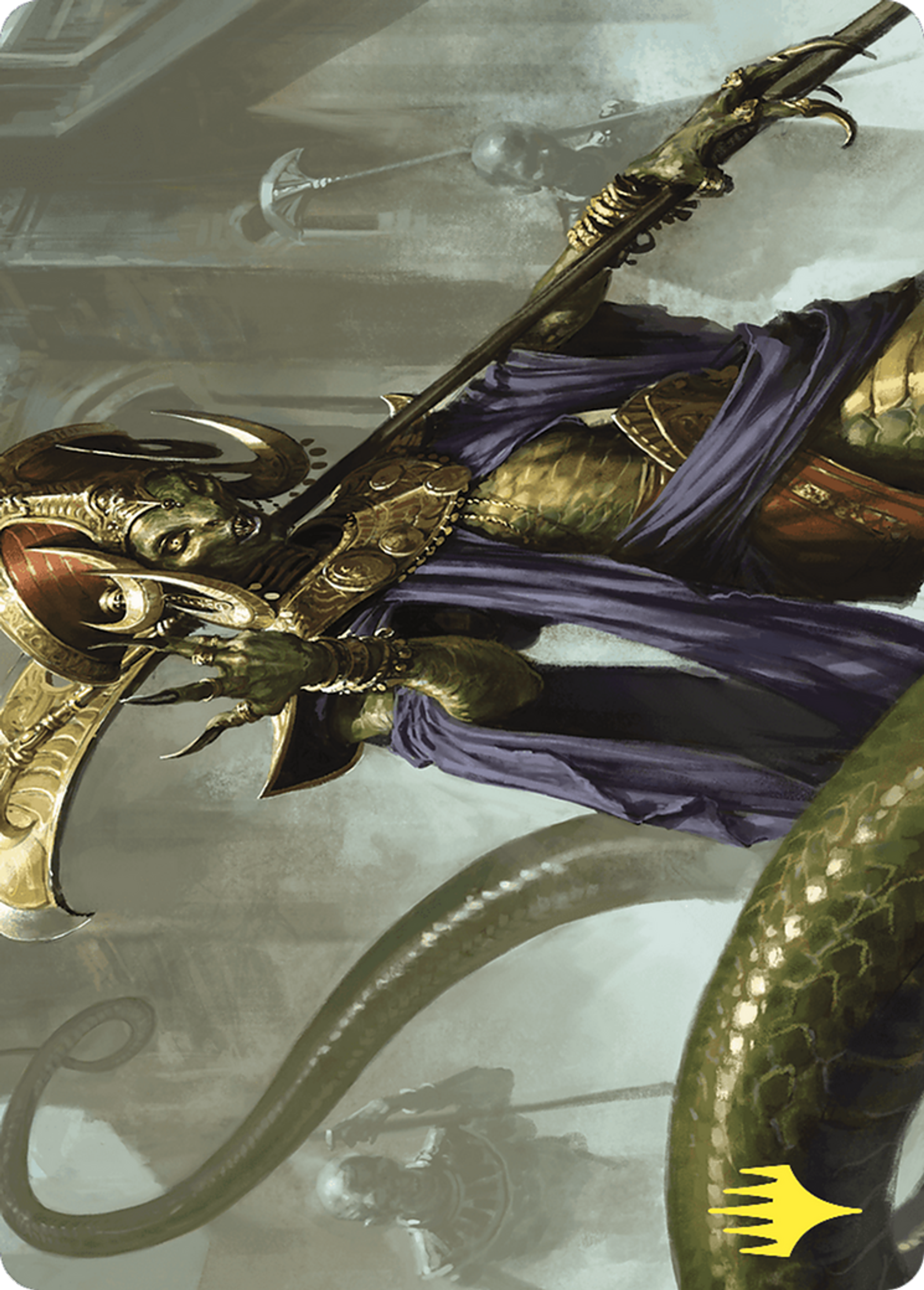 Sidisi, Brood Tyrant — Commander Masters Art Series — Magic: The Gathering