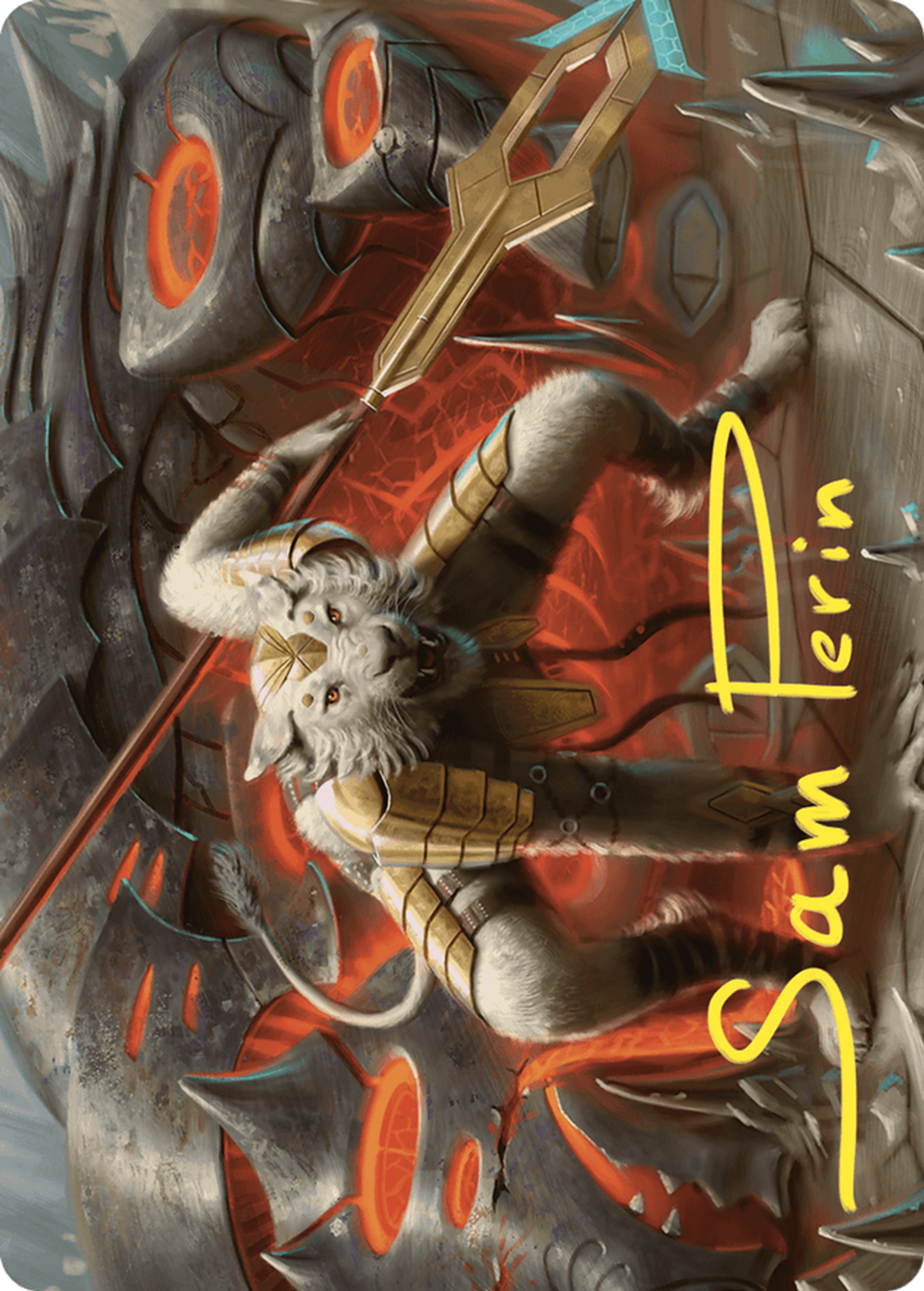 Sunspear Shikari — Commander Masters Art Series — Magic: The Gathering