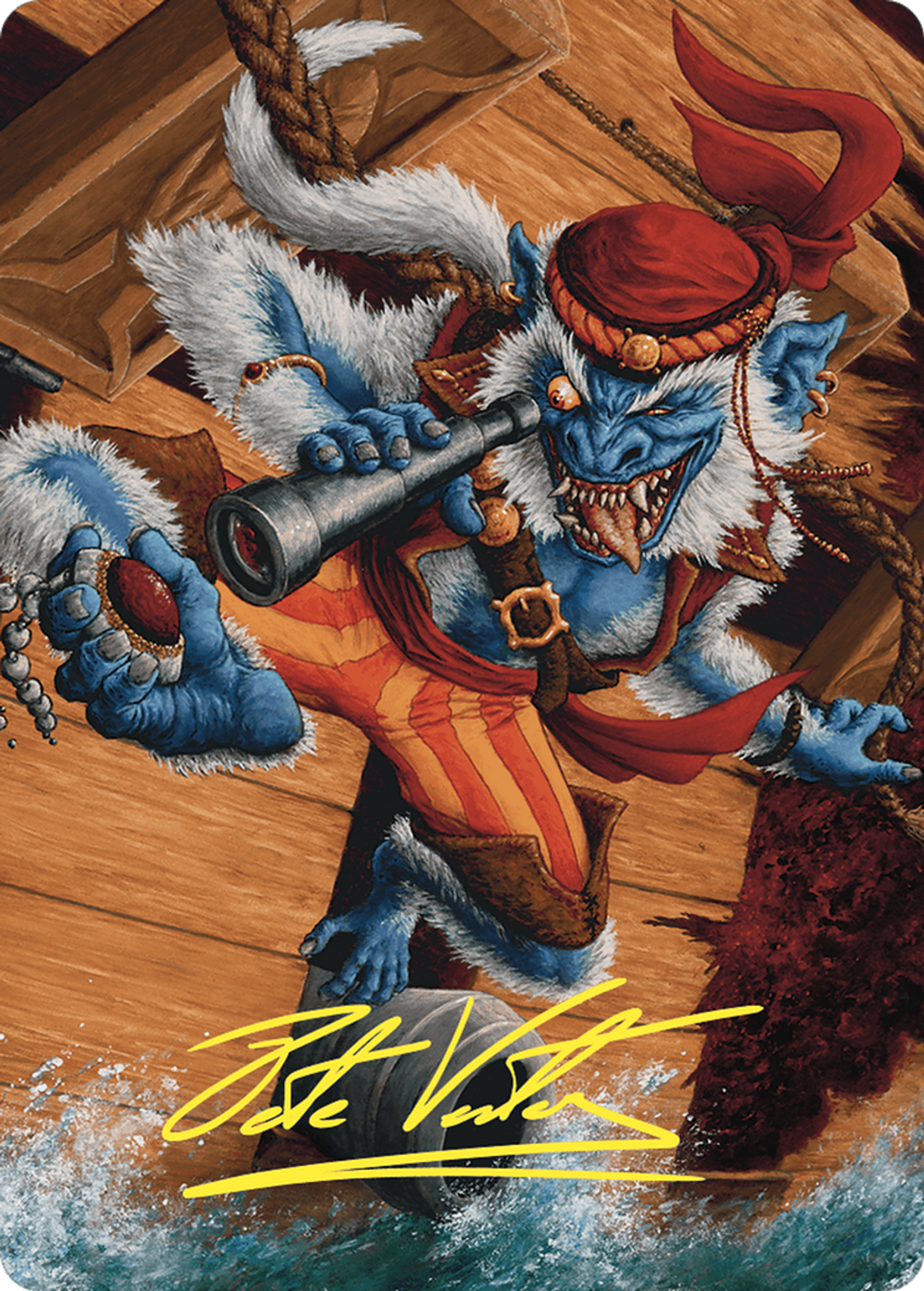 Treasure Nabber — Commander Masters Art Series — Magic: The Gathering