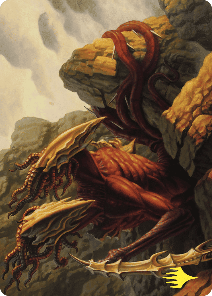 Two-Headed Sliver — Commander Masters Art Series — Magic: The Gathering