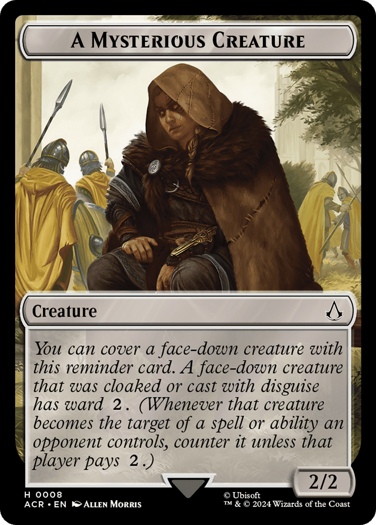 A Mysterious Creature — Assassin's Creed — Magic: The Gathering
