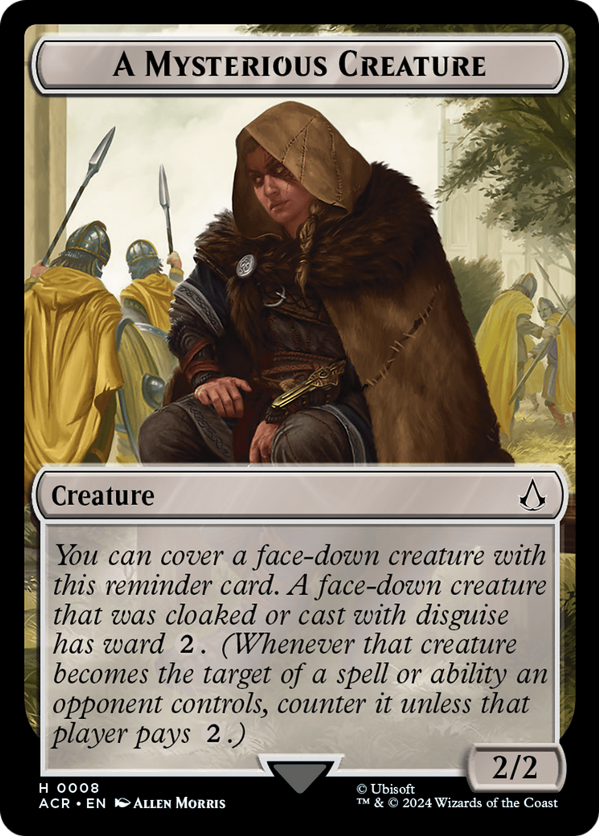 A Mysterious Creature — Assassin's Creed — Magic: The Gathering