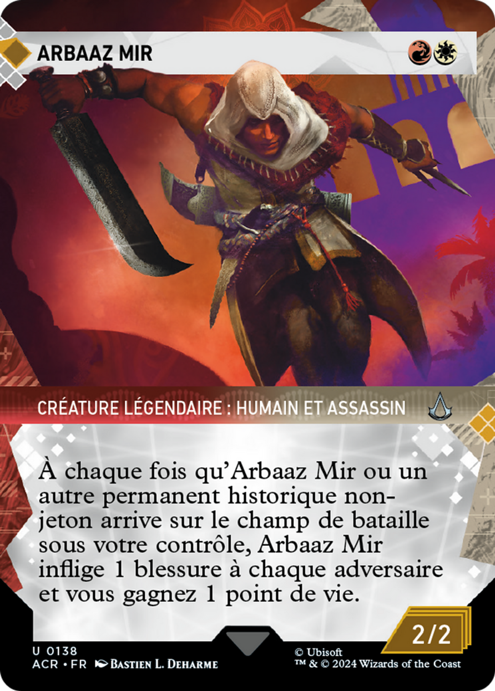 Arbaaz Mir — Assassin's Creed — Magic: The Gathering
