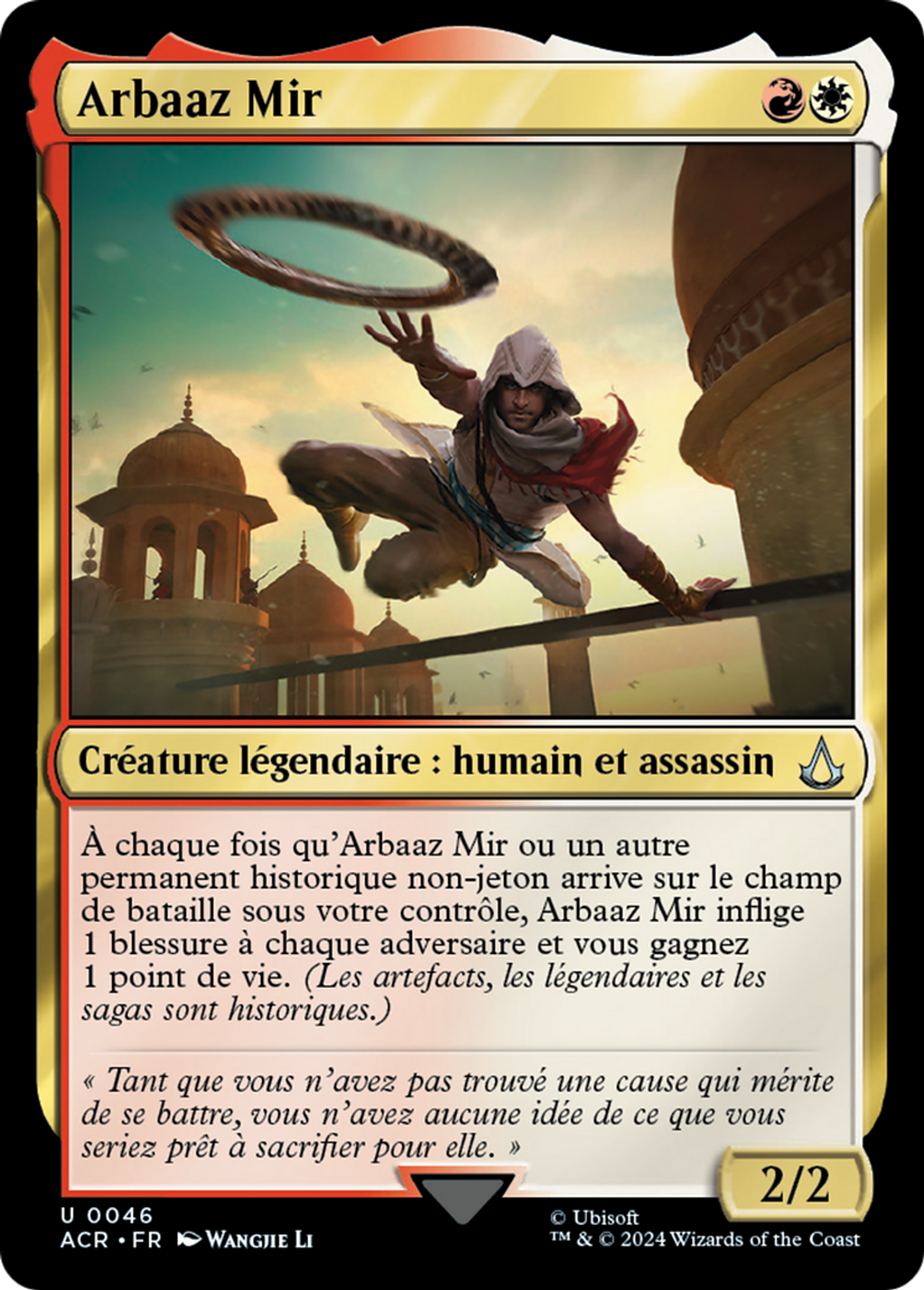 Arbaaz Mir — Assassin's Creed — Magic: The Gathering