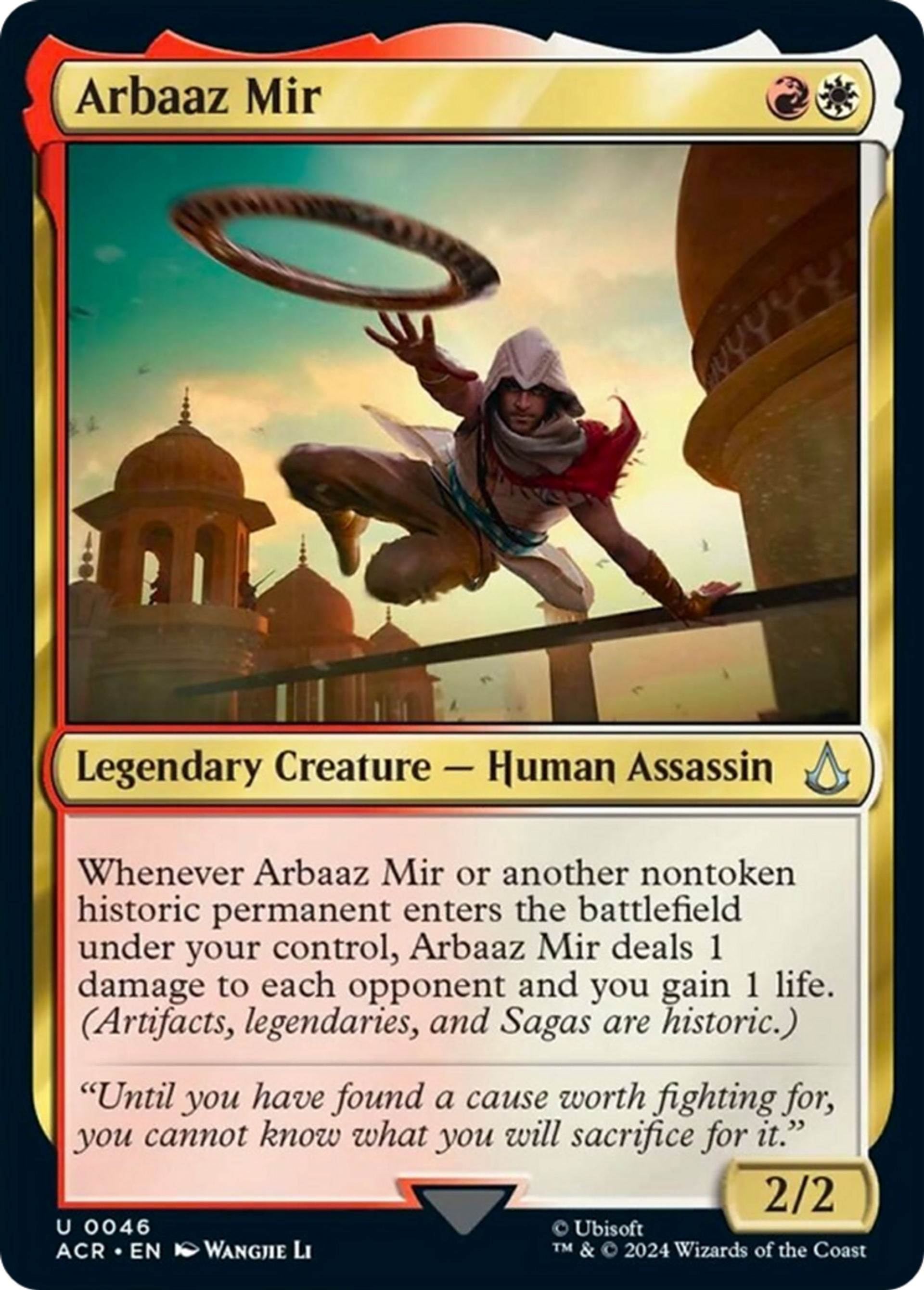 Arbaaz Mir — Assassin's Creed — Magic: The Gathering
