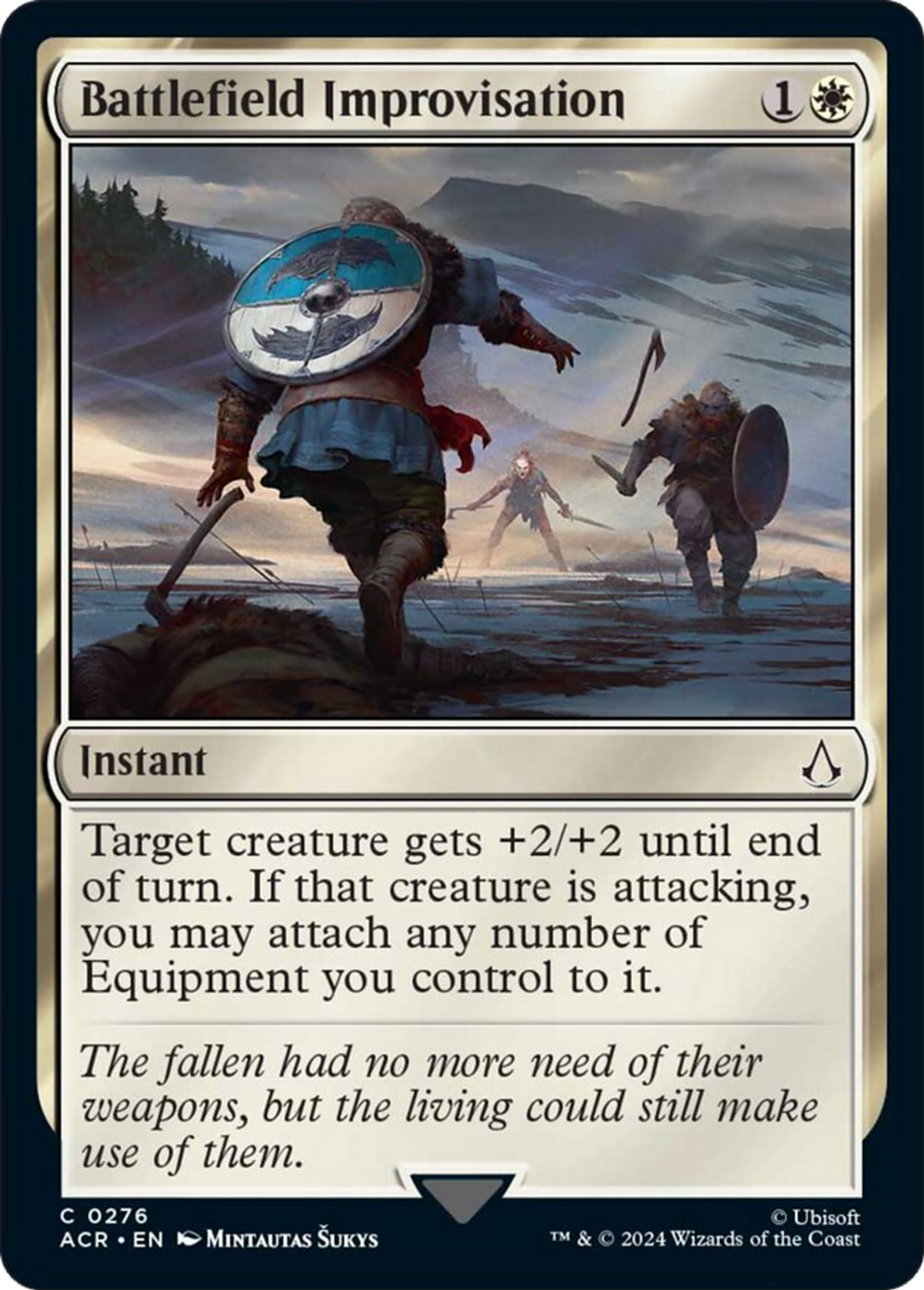 Battlefield Improvisation — Assassin's Creed — Magic: The Gathering