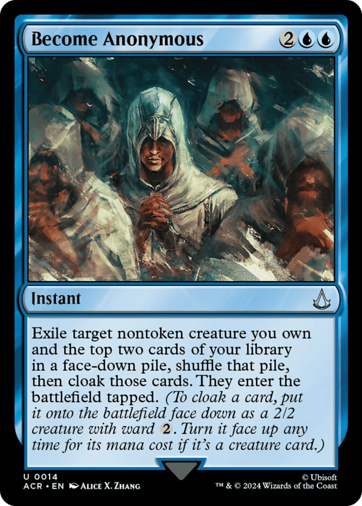 Become Anonymous — Assassin's Creed — Magic: The Gathering