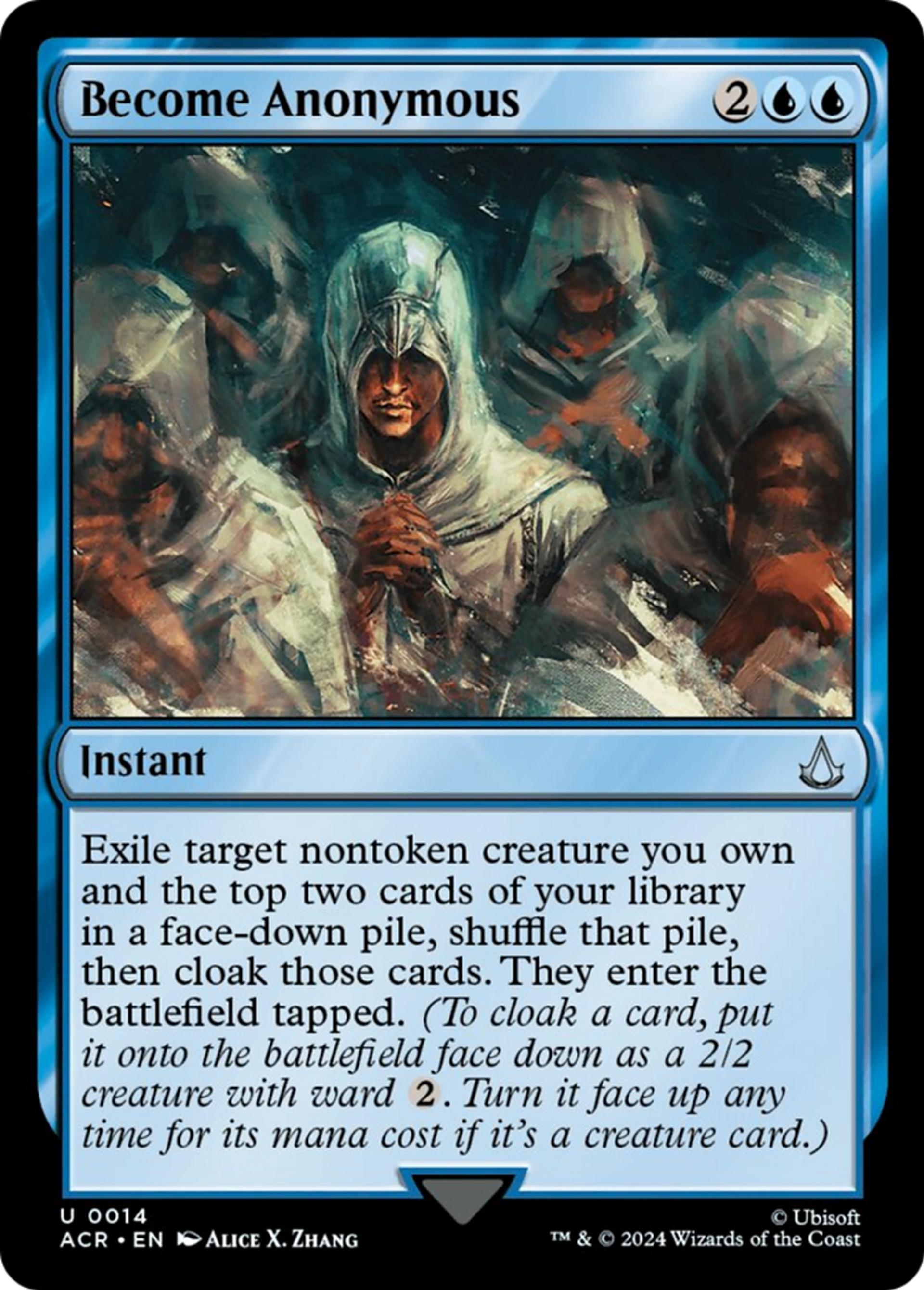 Become Anonymous — Assassin's Creed — Magic: The Gathering