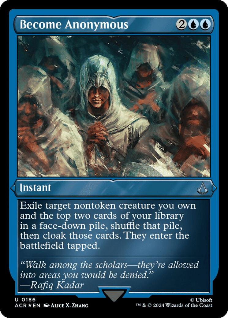 Become Anonymous — Assassin's Creed — Magic: The Gathering