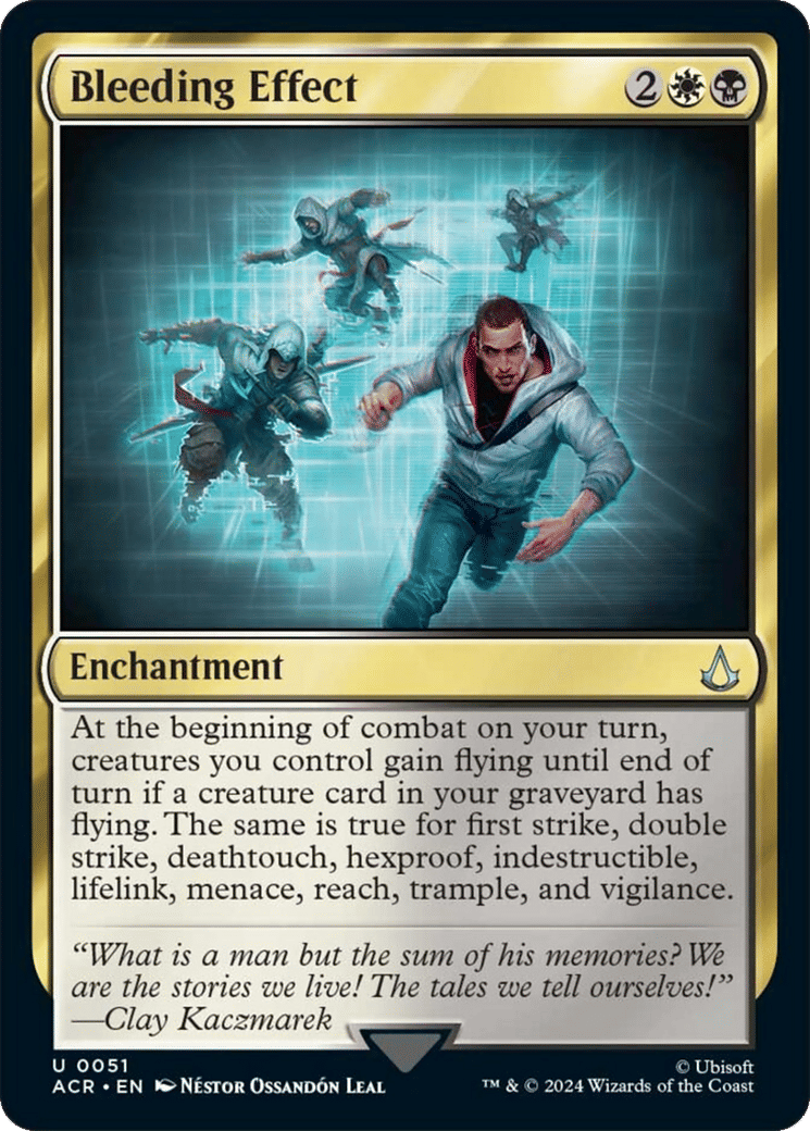 Bleeding Effect — Assassin's Creed — Magic: The Gathering
