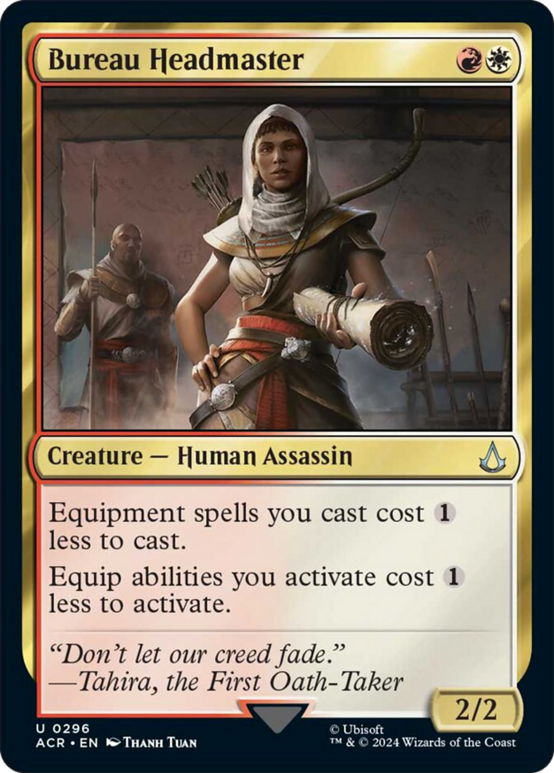 Bureau Headmaster — Assassin's Creed — Magic: The Gathering