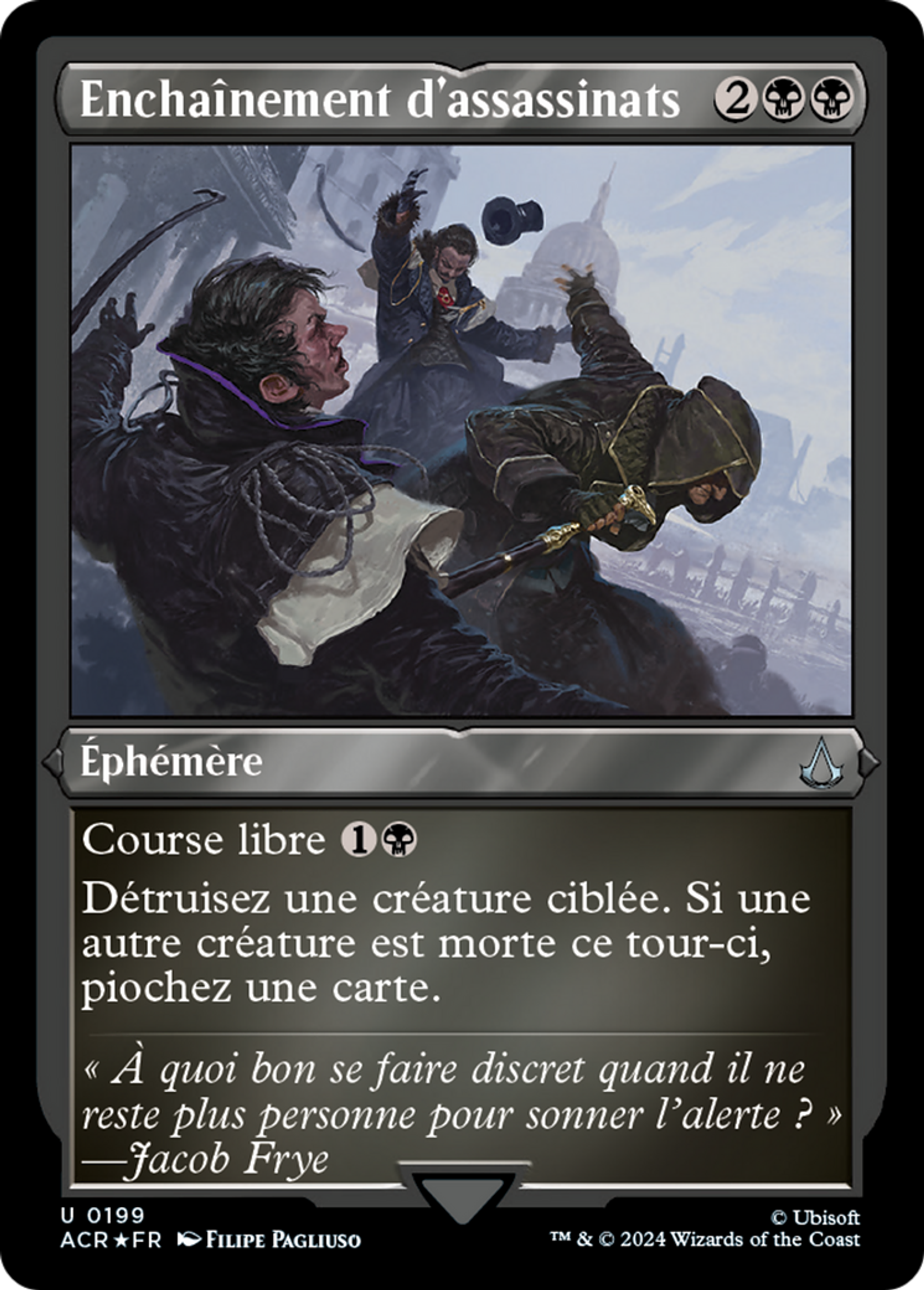 Enchaînement d'assassinats — Assassin's Creed — Magic: The Gathering