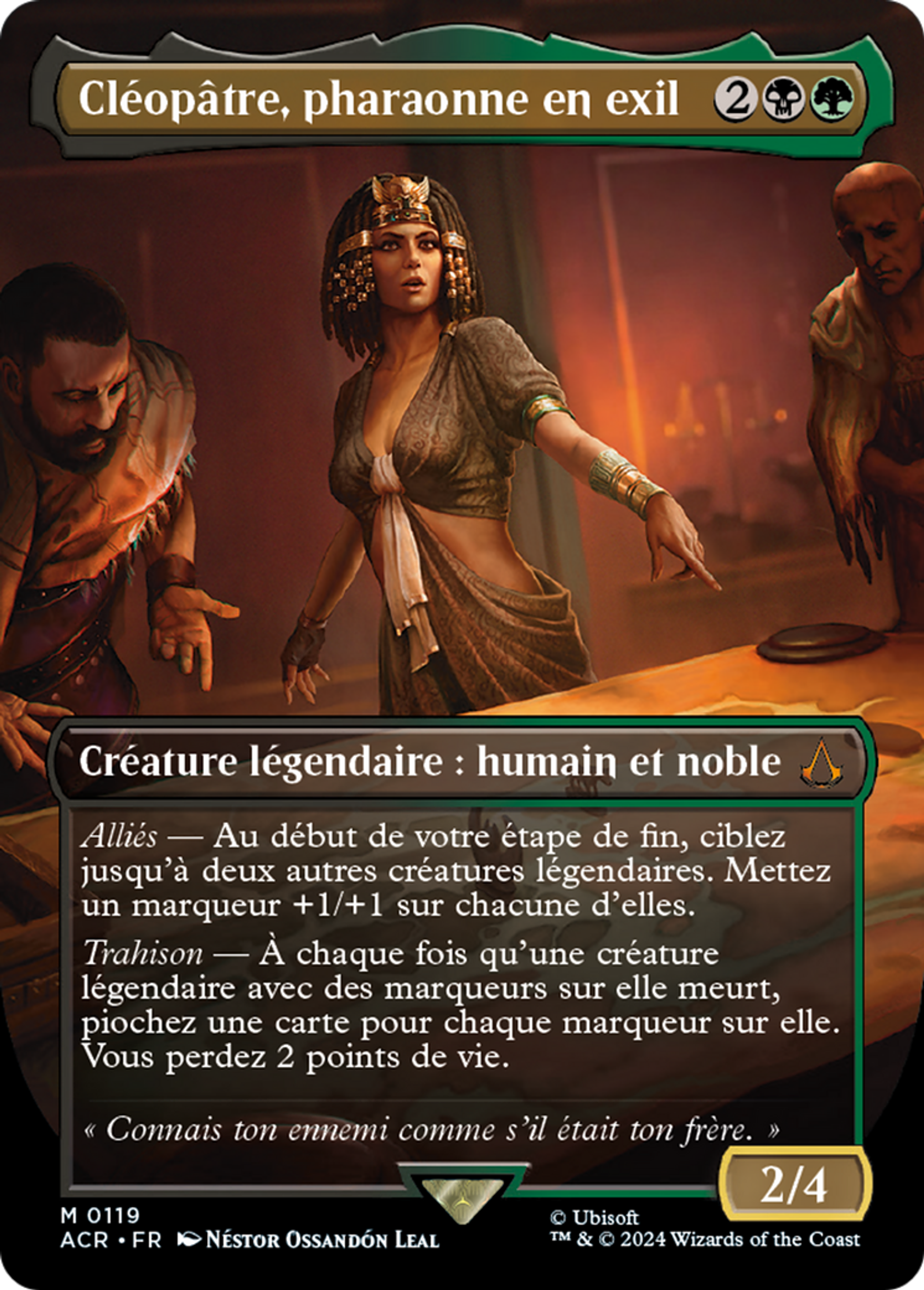 Cléopâtre, pharaonne en exil — Assassin's Creed — Magic: The Gathering
