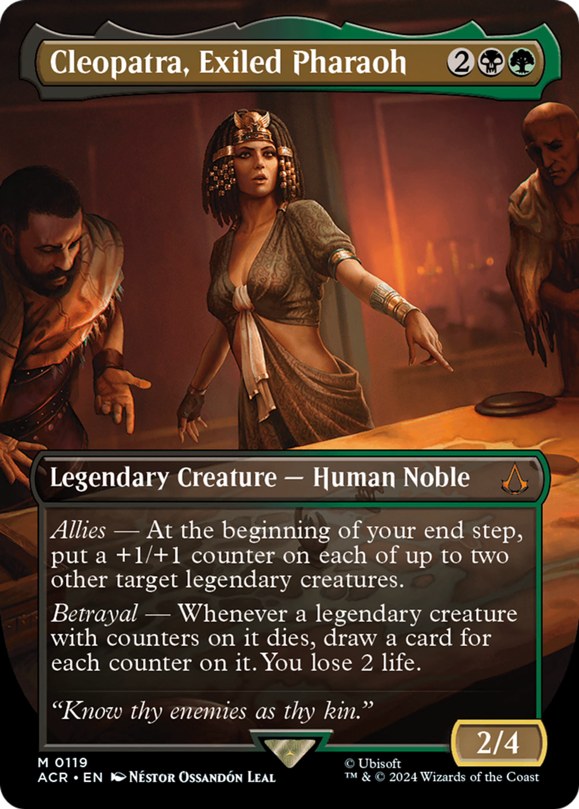 Cleopatra, Exiled Pharaoh — Assassin's Creed — Magic: The Gathering