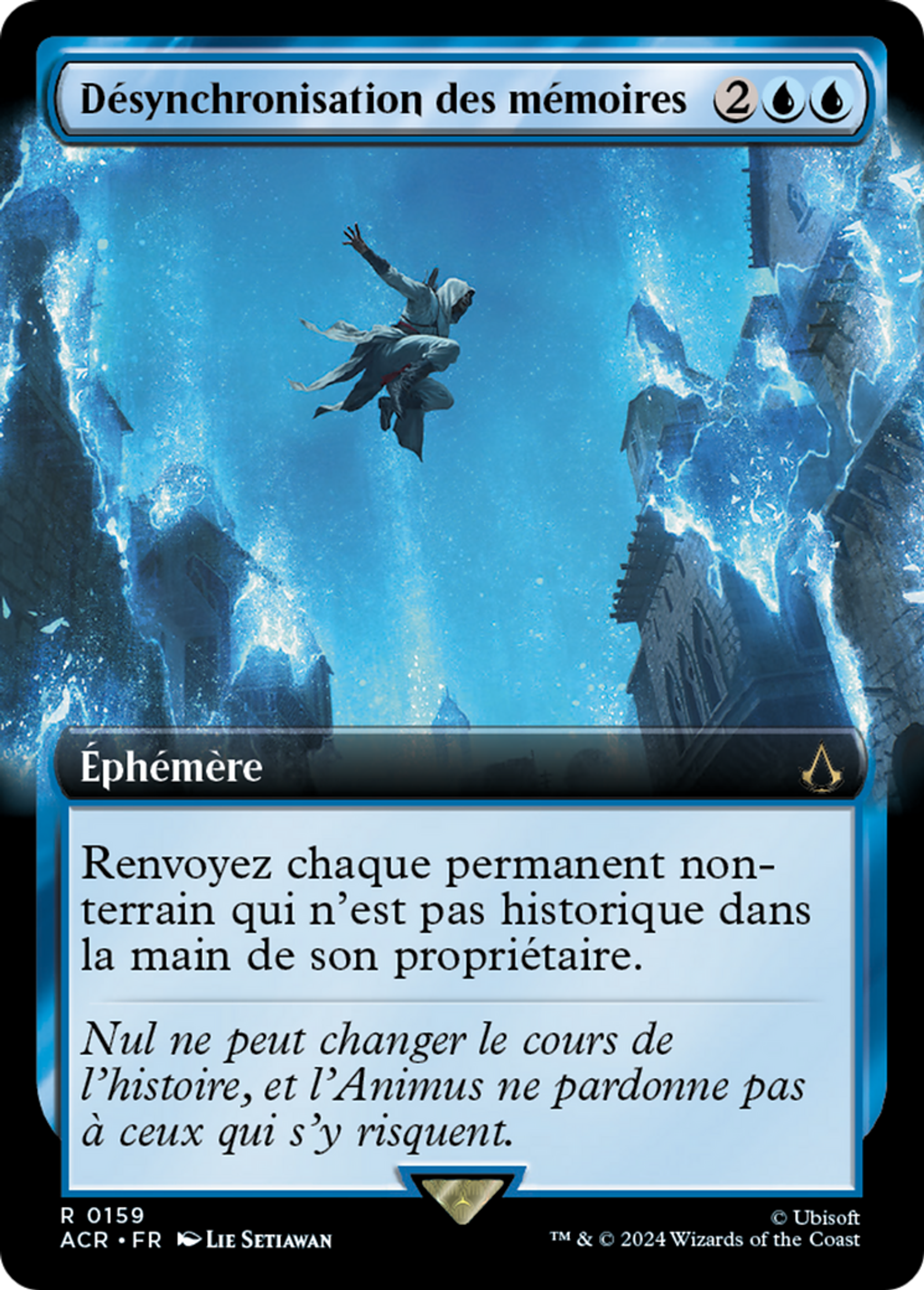 Désynchronisation des mémoires — Assassin's Creed — Magic: The Gathering