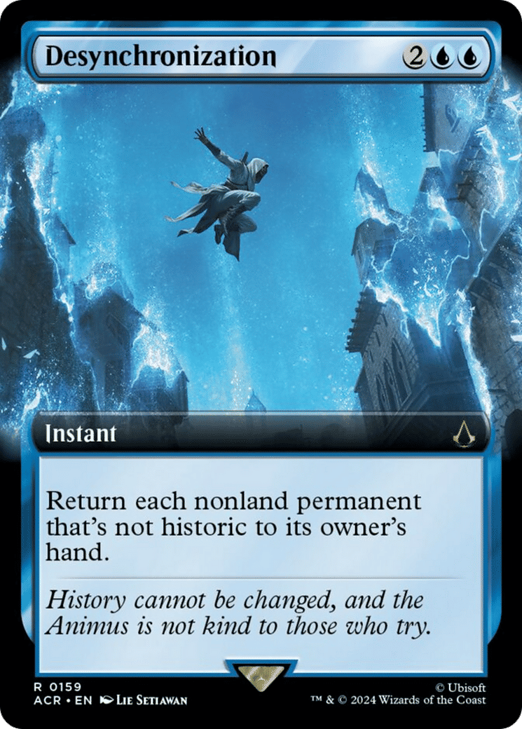 Desynchronization — Assassin's Creed — Magic: The Gathering