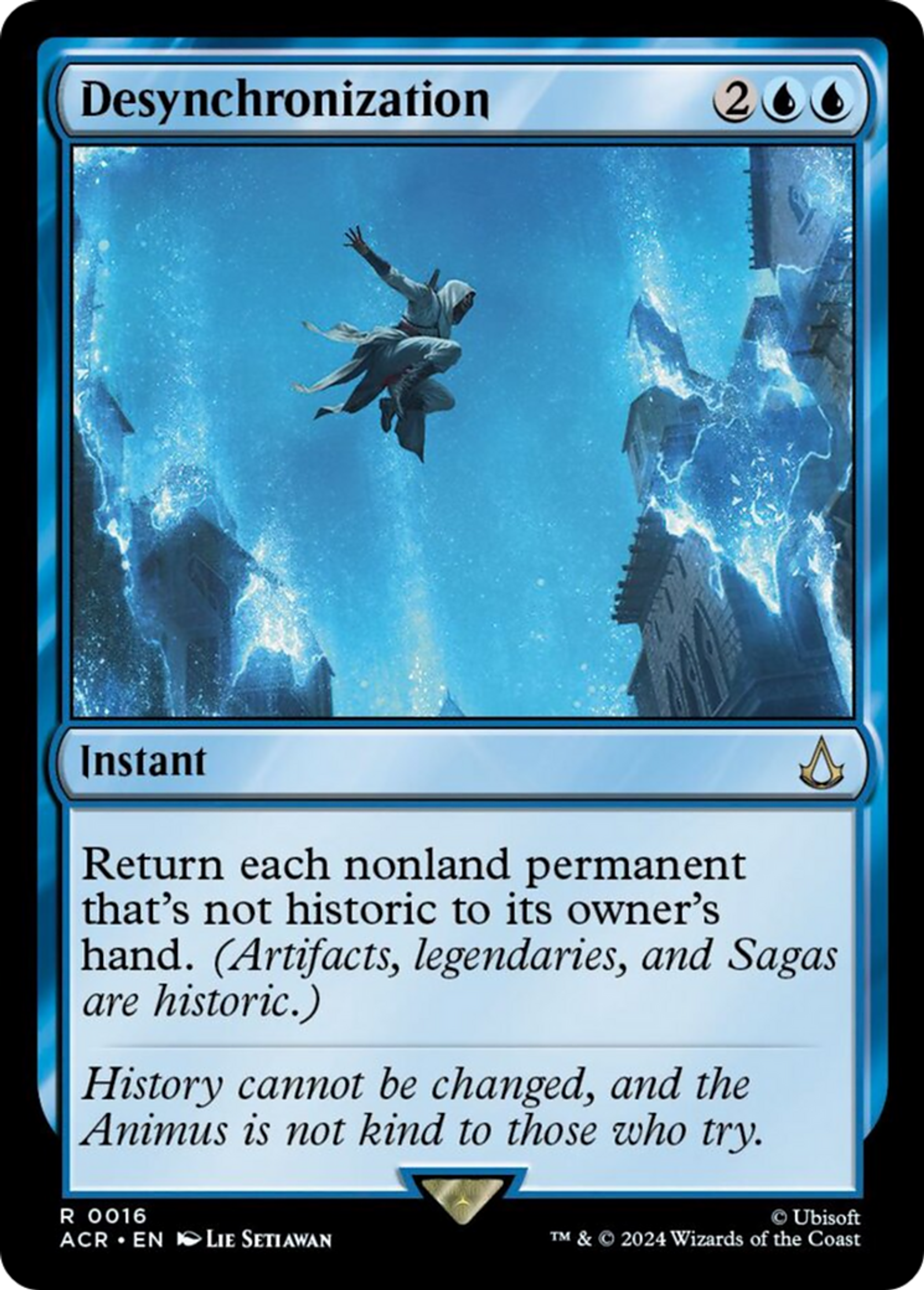 Desynchronization — Assassin's Creed — Magic: The Gathering