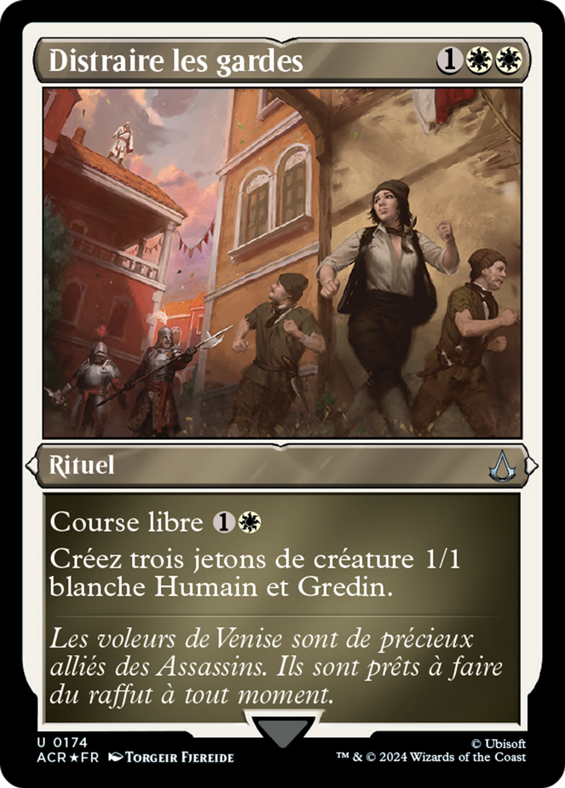 Distraire les gardes — Assassin's Creed — Magic: The Gathering