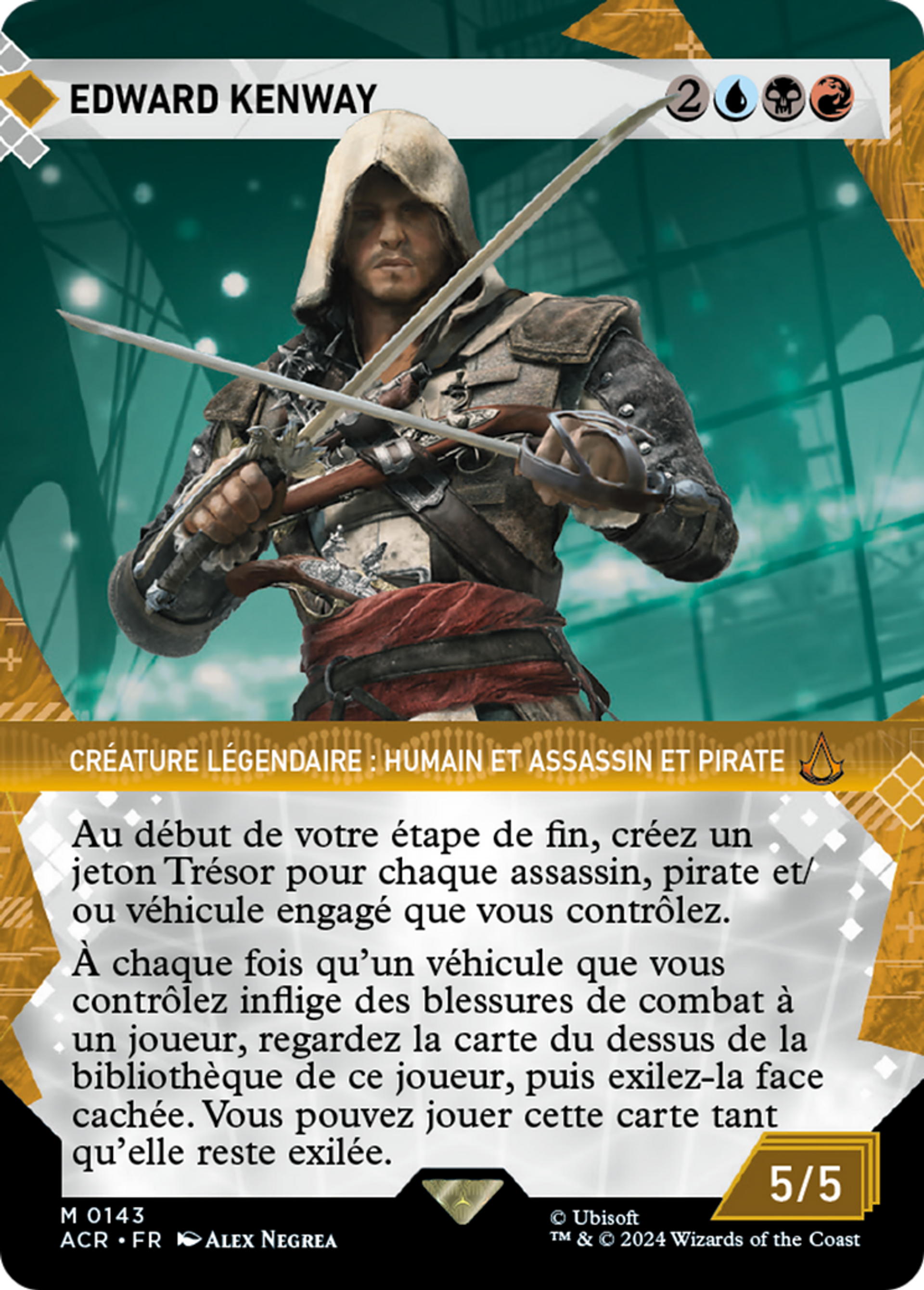 Edward Kenway — Assassin's Creed — Magic: The Gathering