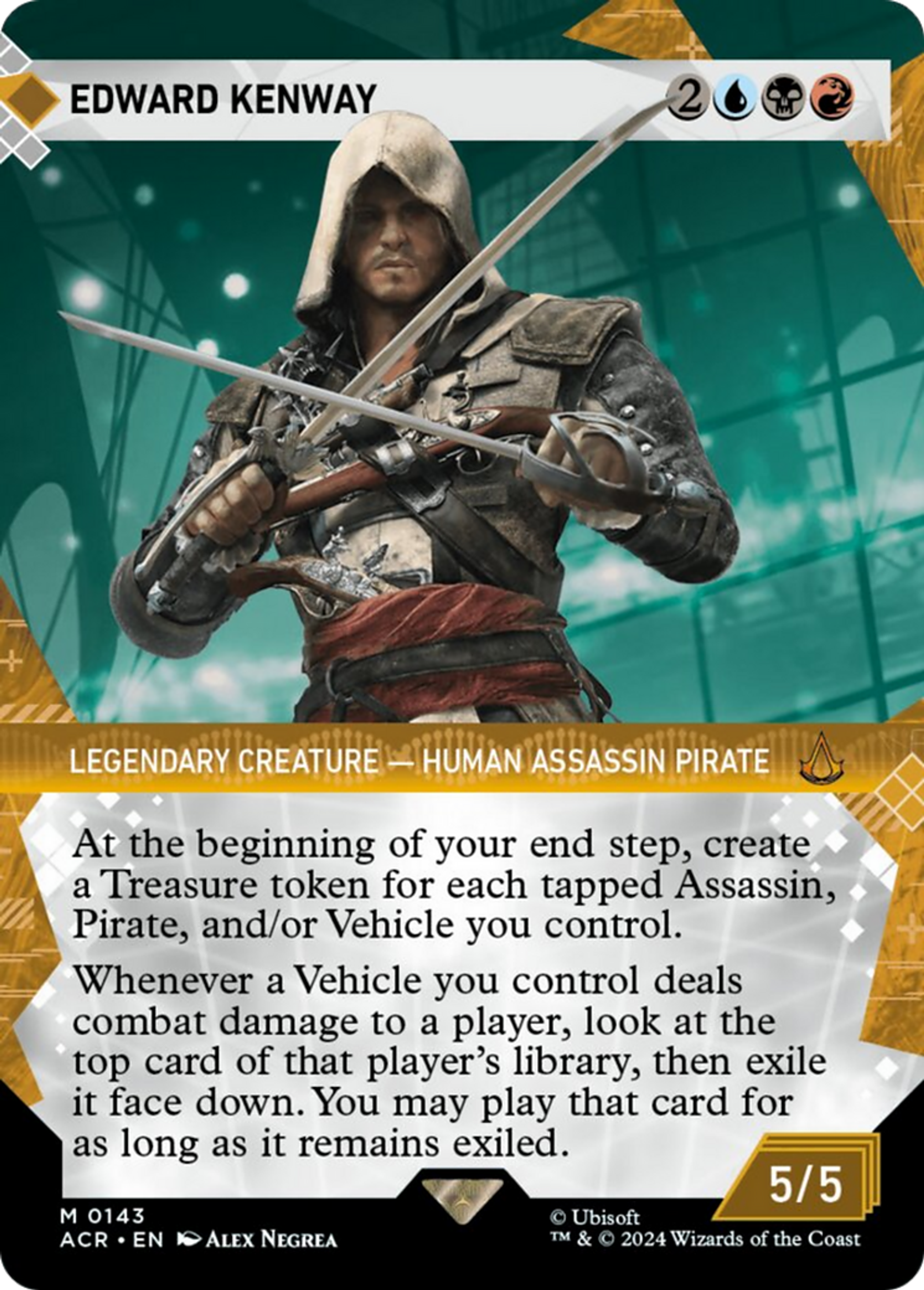 Edward Kenway — Assassin's Creed — Magic: The Gathering