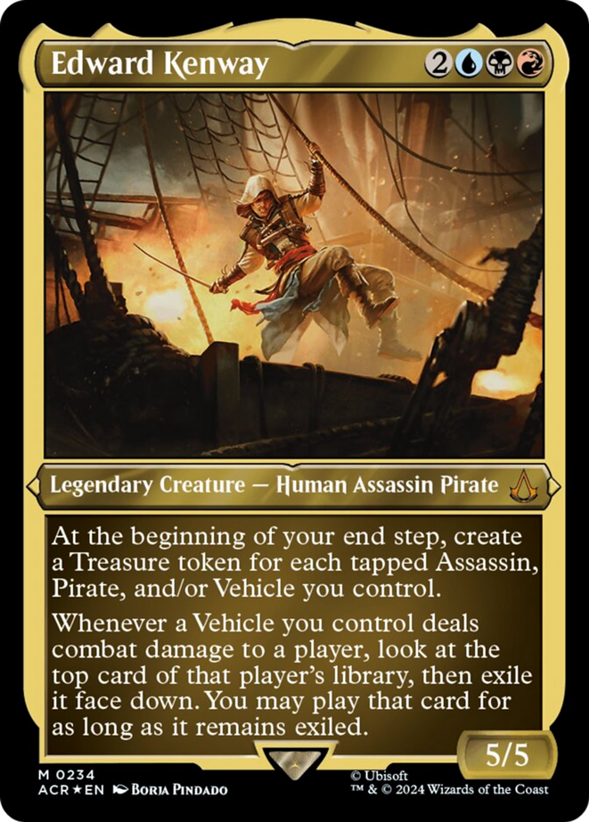 Edward Kenway — Assassin's Creed — Magic: The Gathering