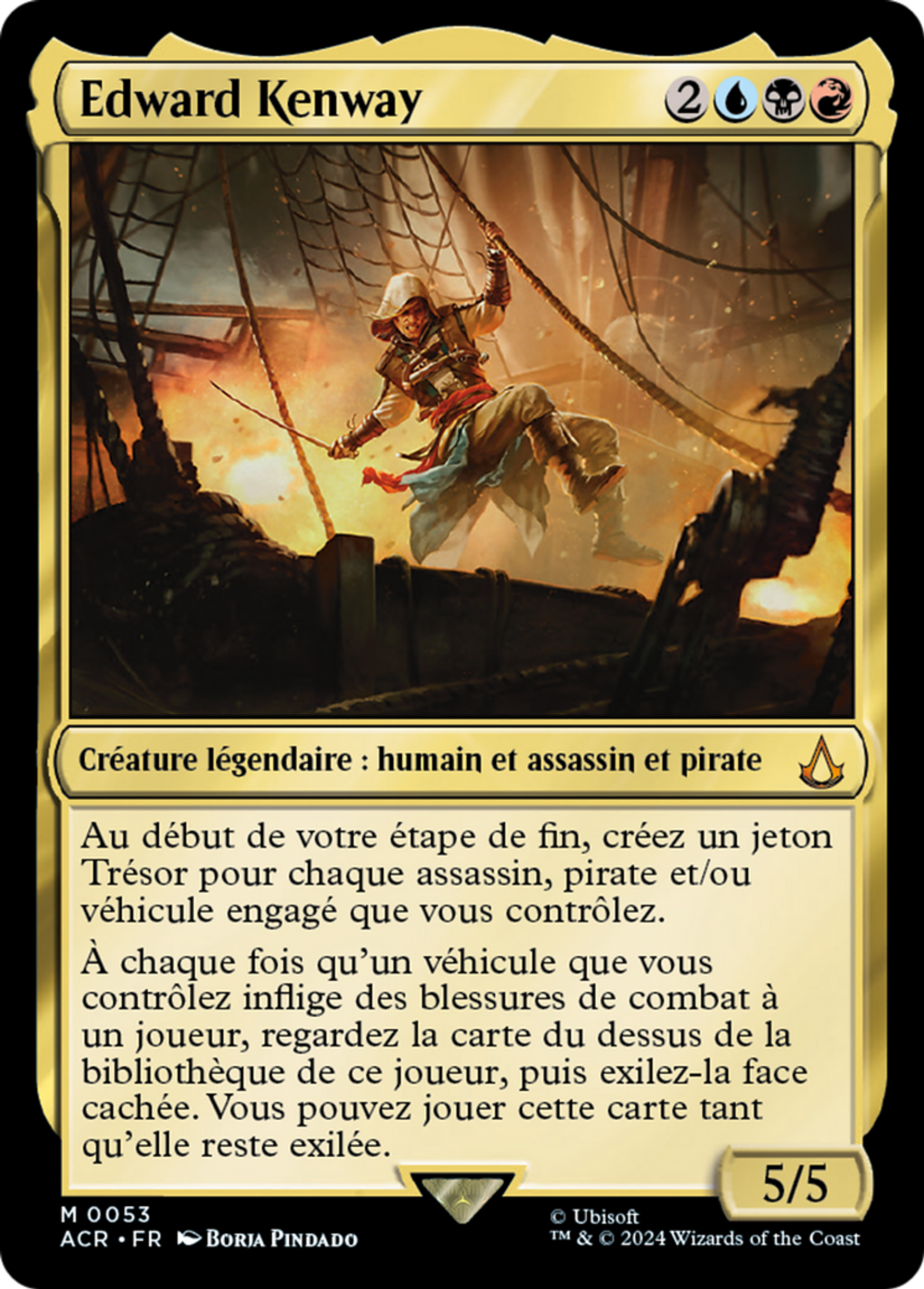 Edward Kenway — Assassin's Creed — Magic: The Gathering