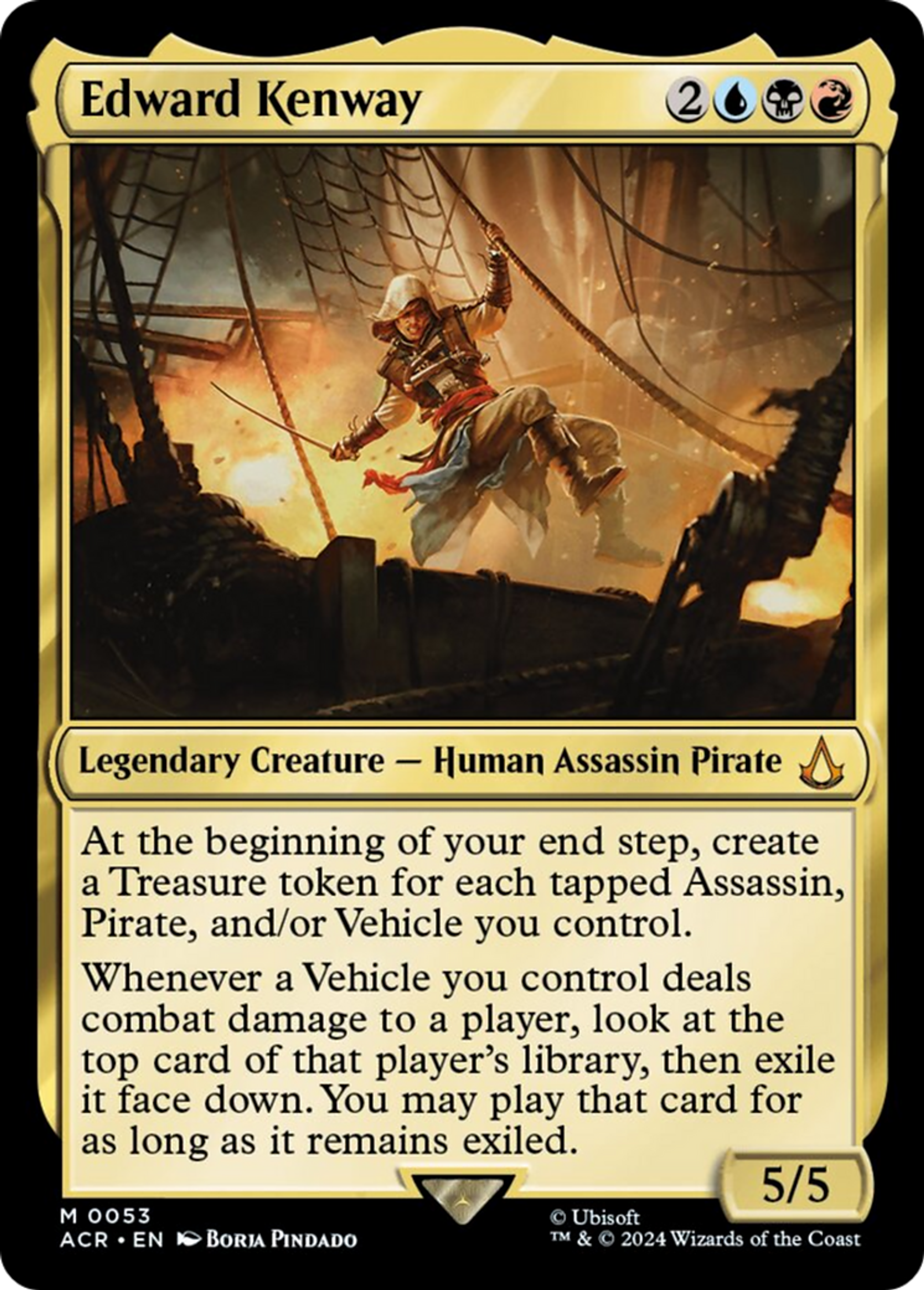 Edward Kenway — Assassin's Creed — Magic: The Gathering