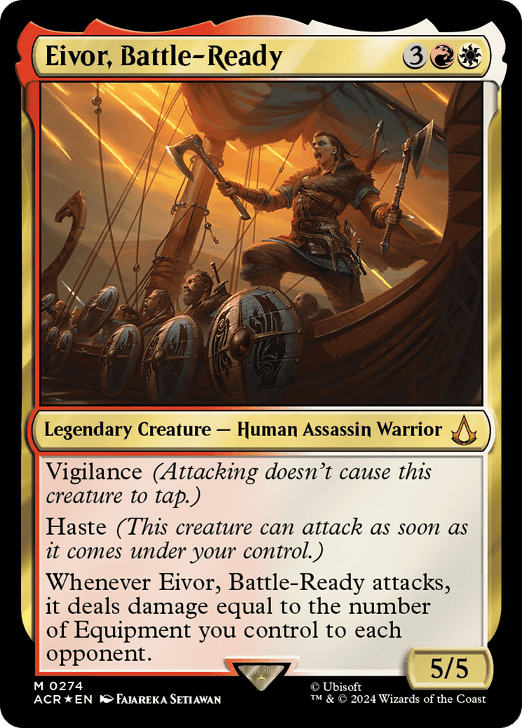 Eivor, Battle-Ready — Assassin's Creed — Magic: The Gathering