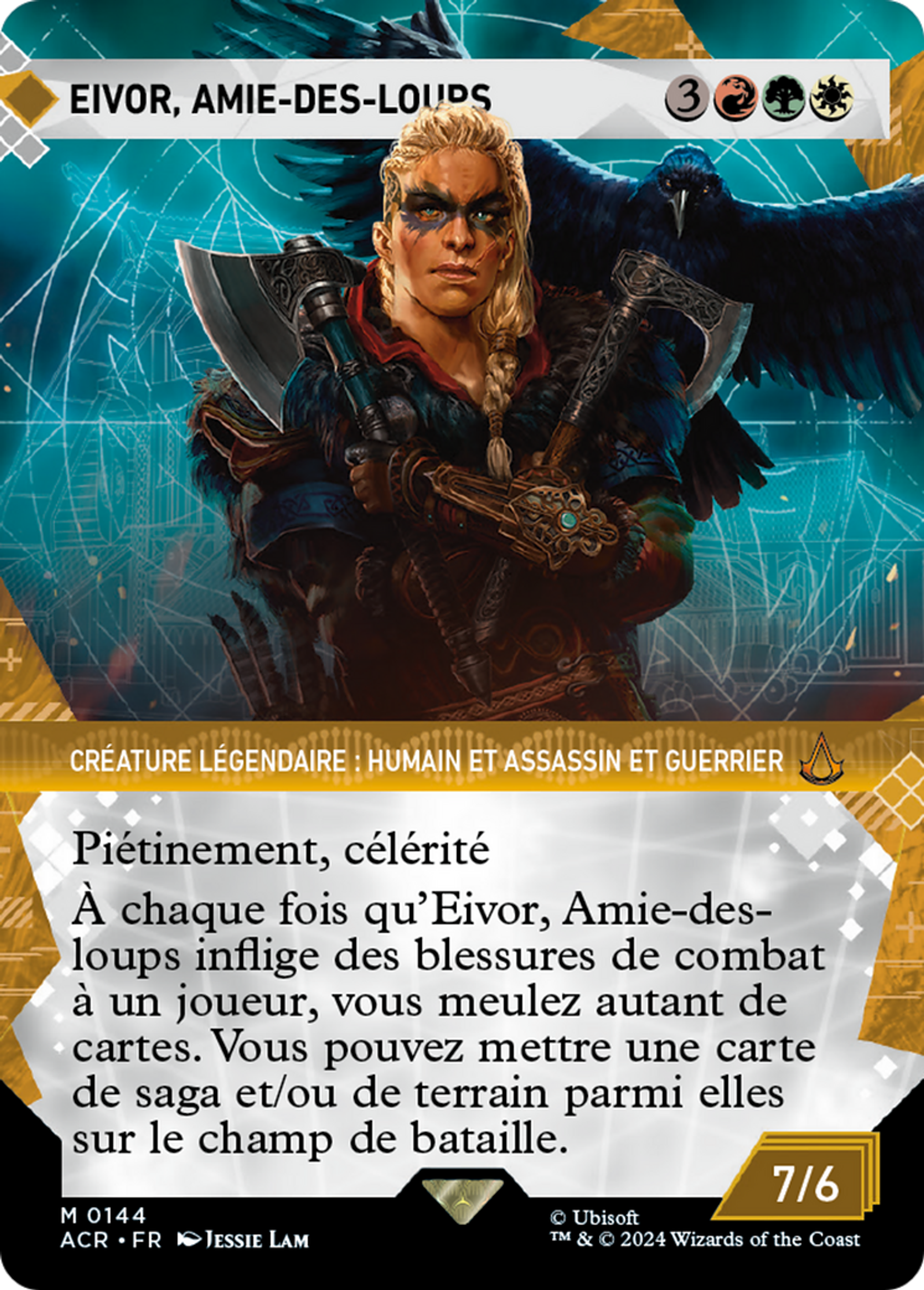 Eivor, Amie-des-loups — Assassin's Creed — Magic: The Gathering