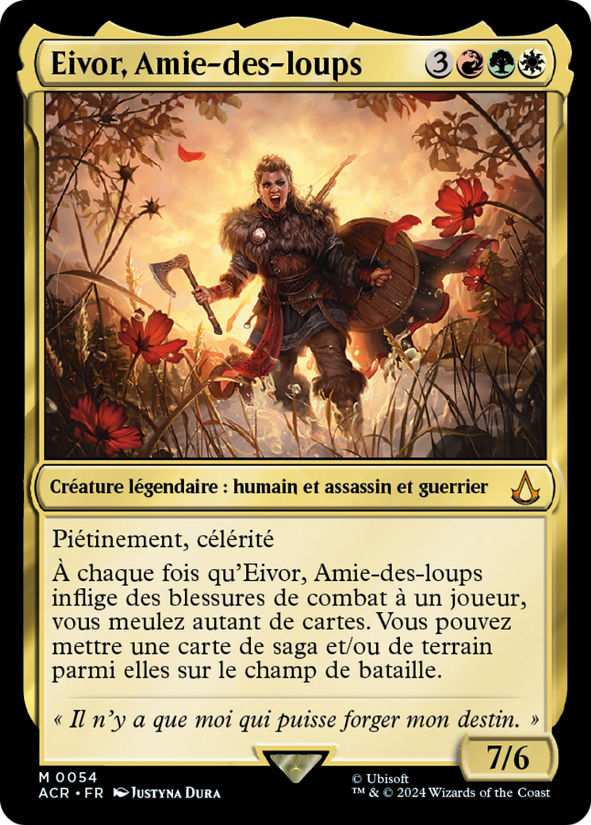 Eivor, Amie-des-loups — Assassin's Creed — Magic: The Gathering