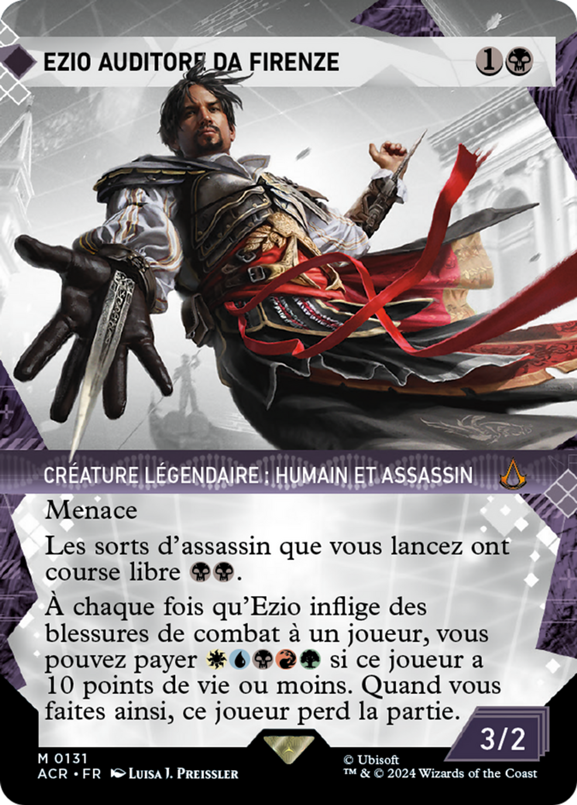 Ezio Auditore da Firenze — Assassin's Creed — Magic: The Gathering