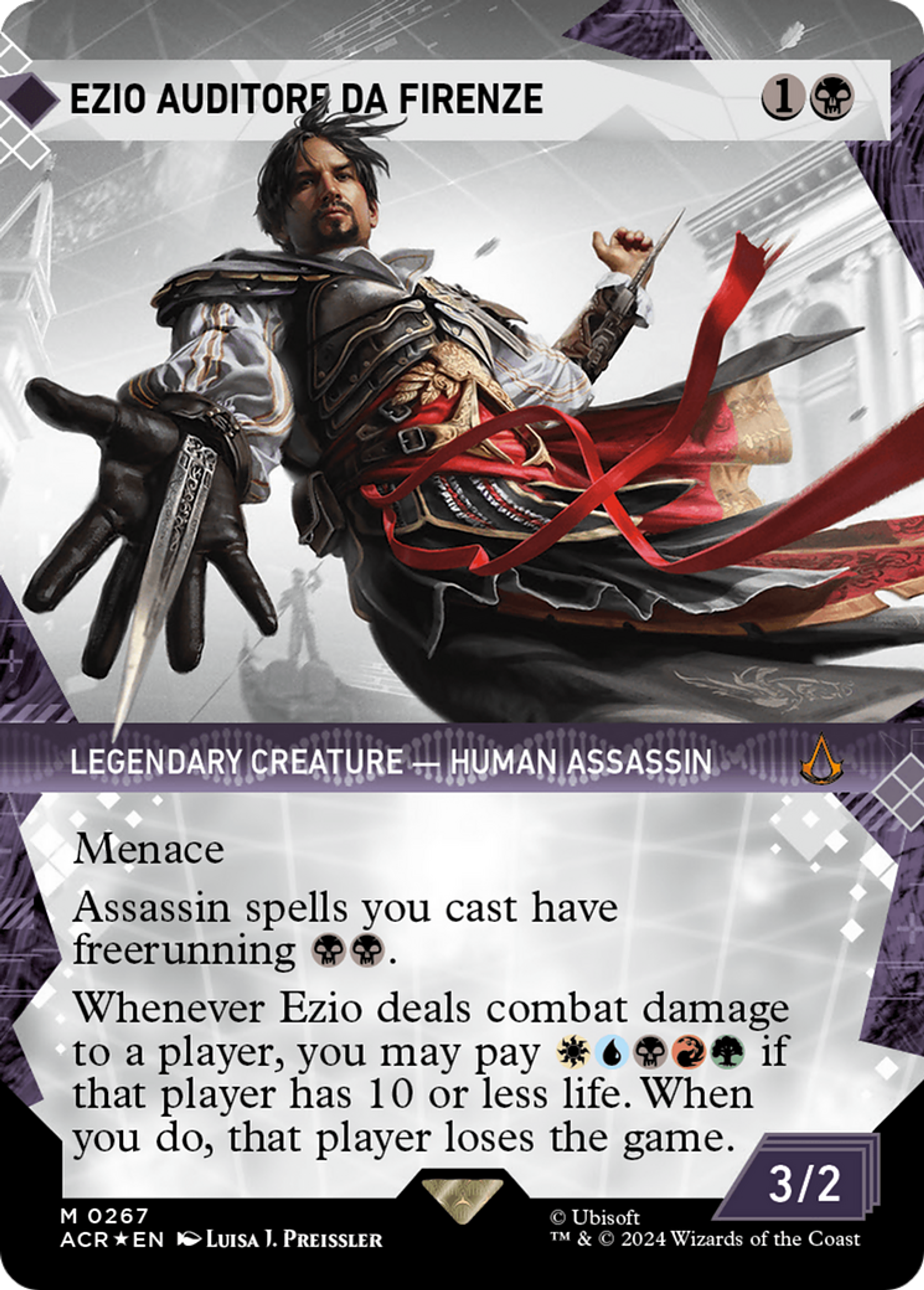 Ezio Auditore da Firenze — Assassin's Creed — Magic: The Gathering
