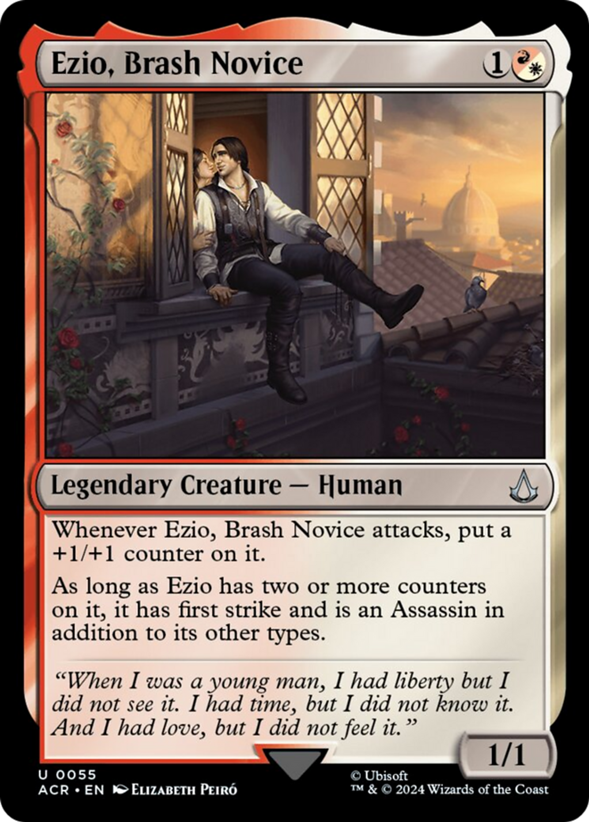 Ezio, Brash Novice — Assassin's Creed — Magic: The Gathering