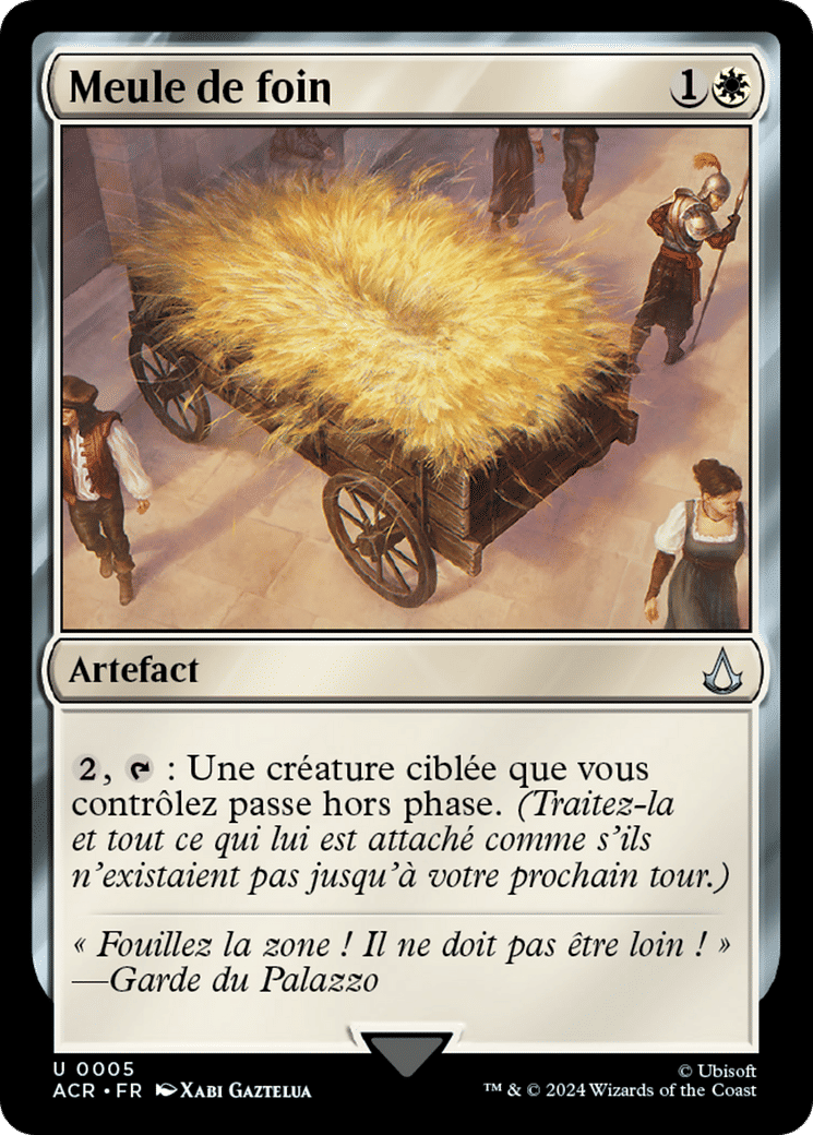 Meule de foin — Assassin's Creed — Magic: The Gathering