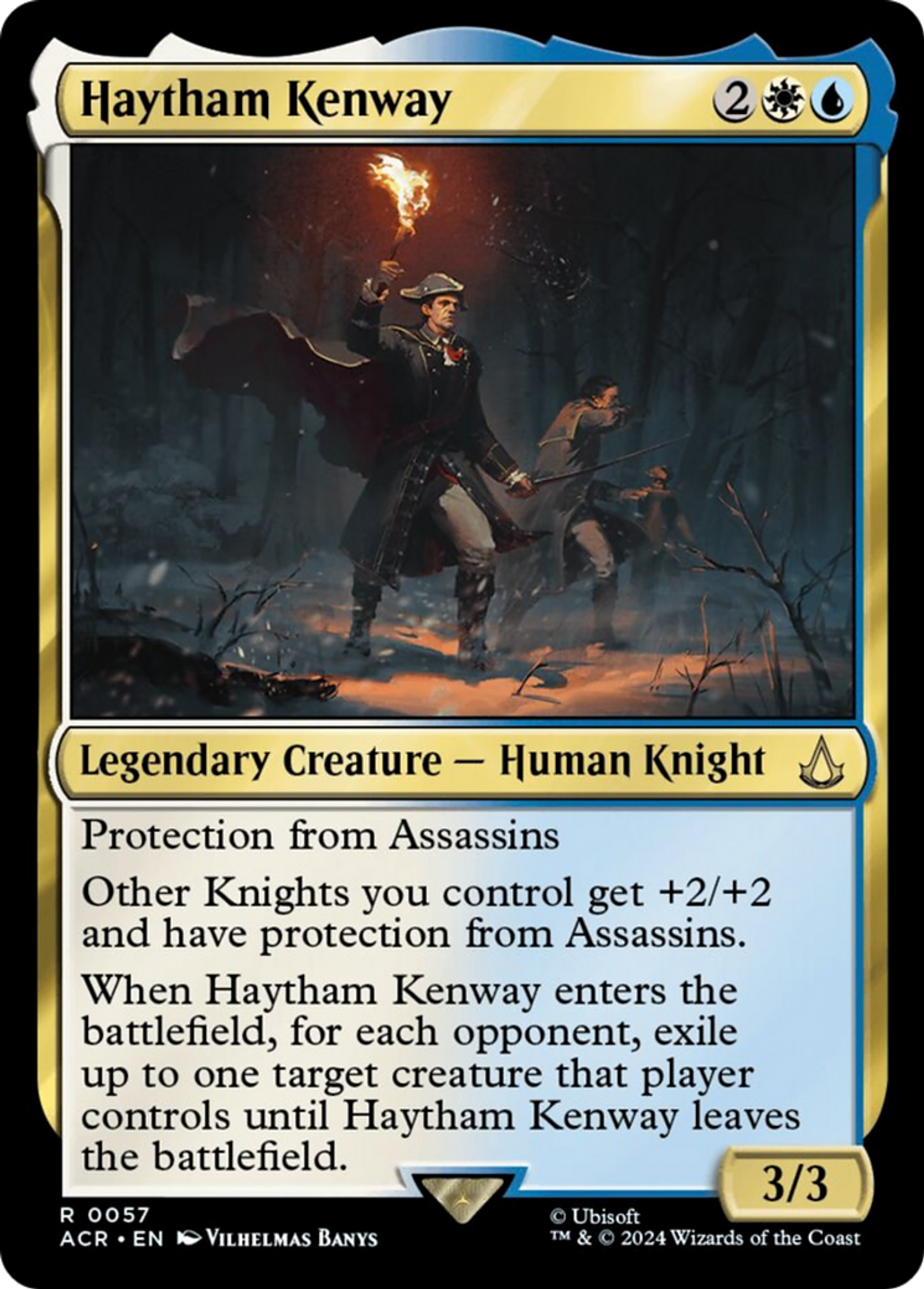 Haytham Kenway — Assassin's Creed — Magic: The Gathering