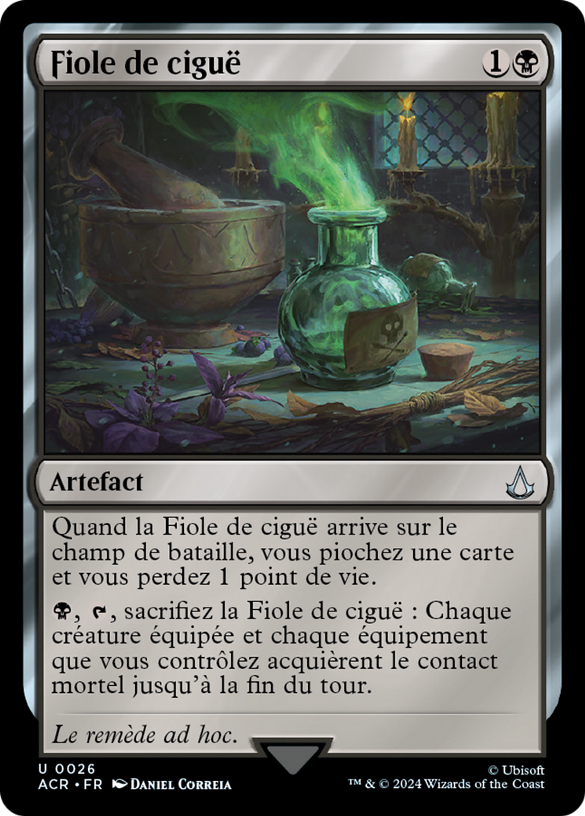 Fiole de ciguë — Assassin's Creed — Magic: The Gathering